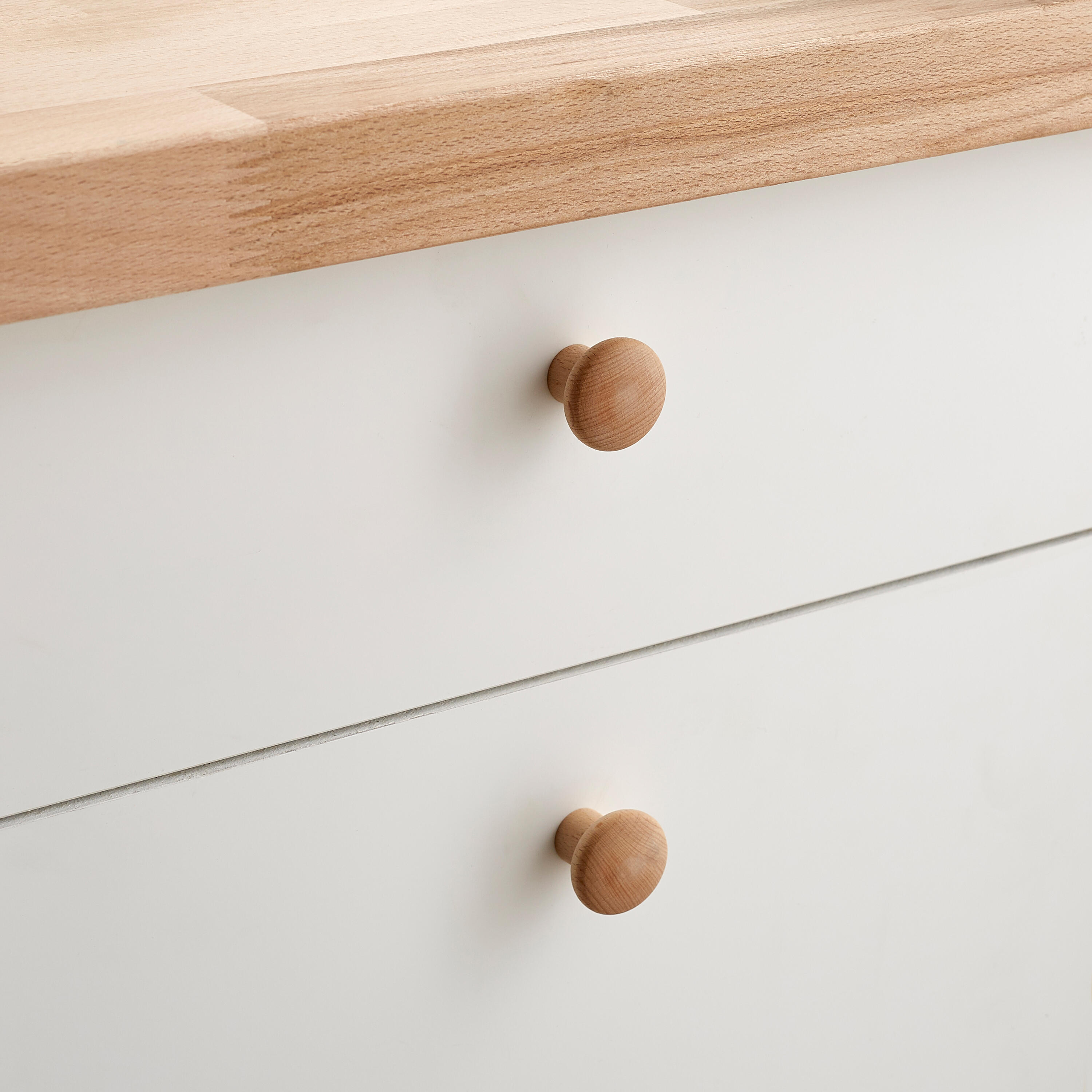 Puxador para móvel redondo madeira 30 mm Inspire Dune Beech - 4