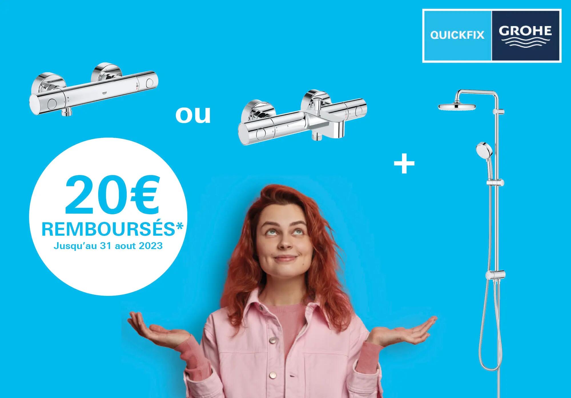 Offre douche Grohe Leroy Merlin