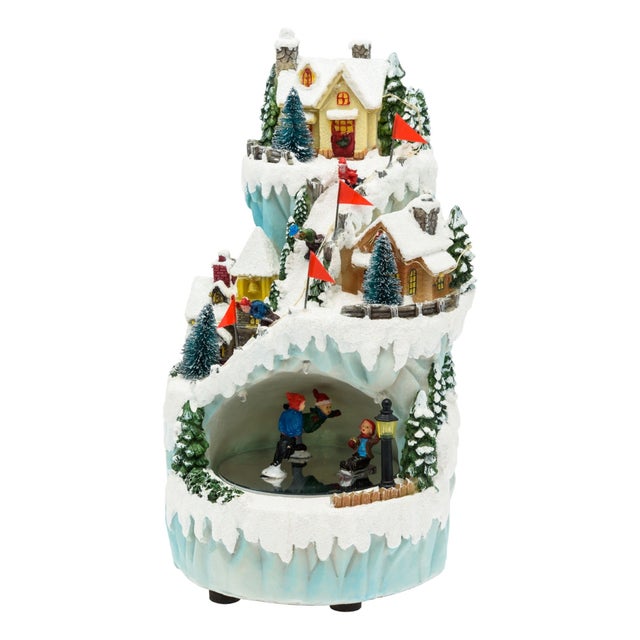 Villaggio di Natale Pattitatori H 26 cm