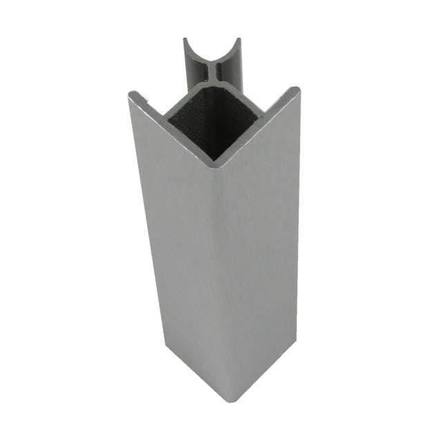 Canto rodapé 90º 14.6cm Aluminío