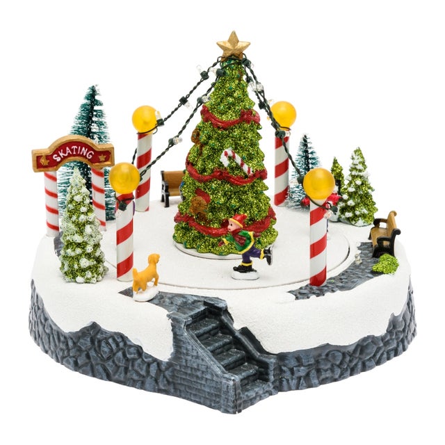 Villaggio di Natale Paesaggio H 18.5 cm