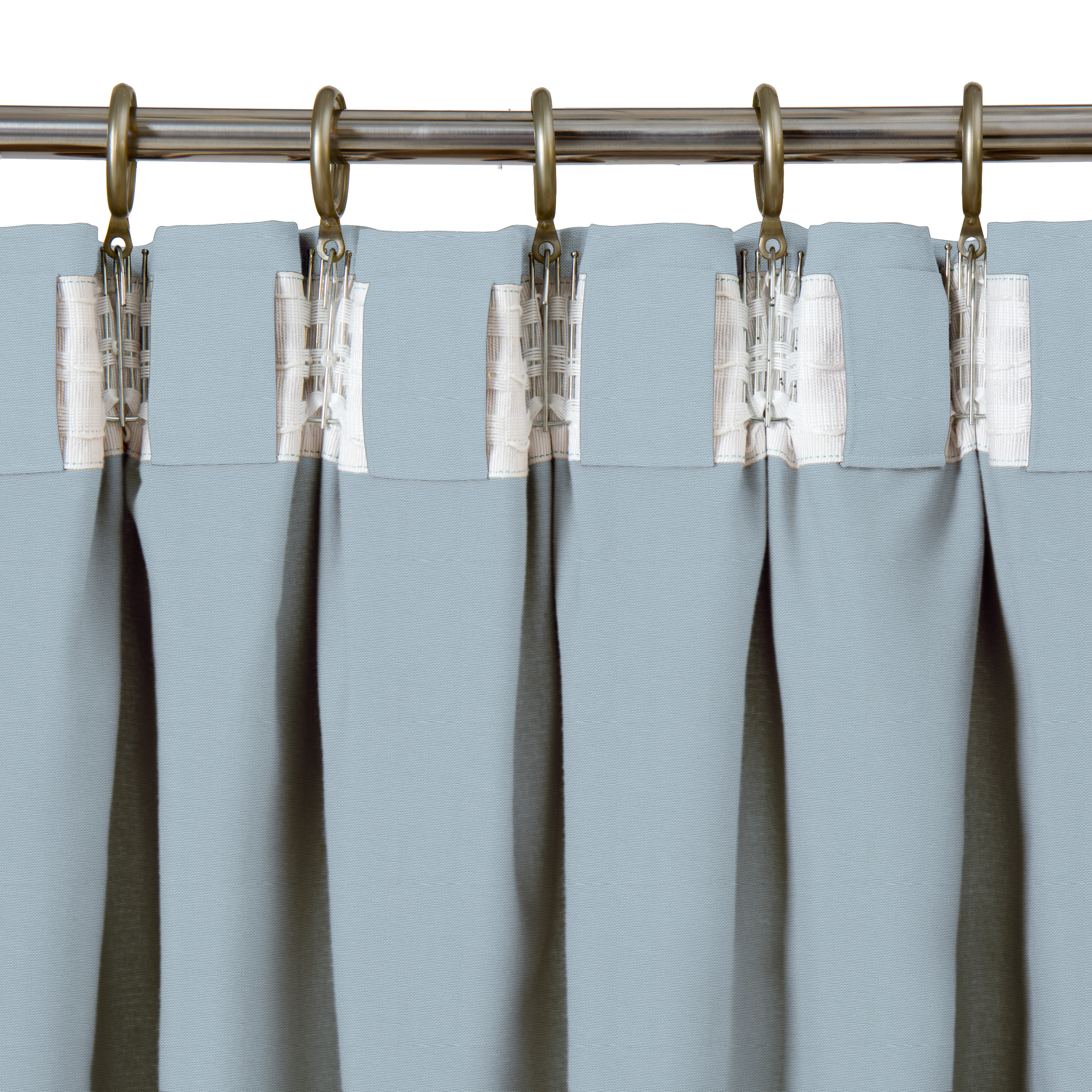 Zasłona Pharell Fjord niebieska 140 x 280 cm na taśmie Inspire - 7