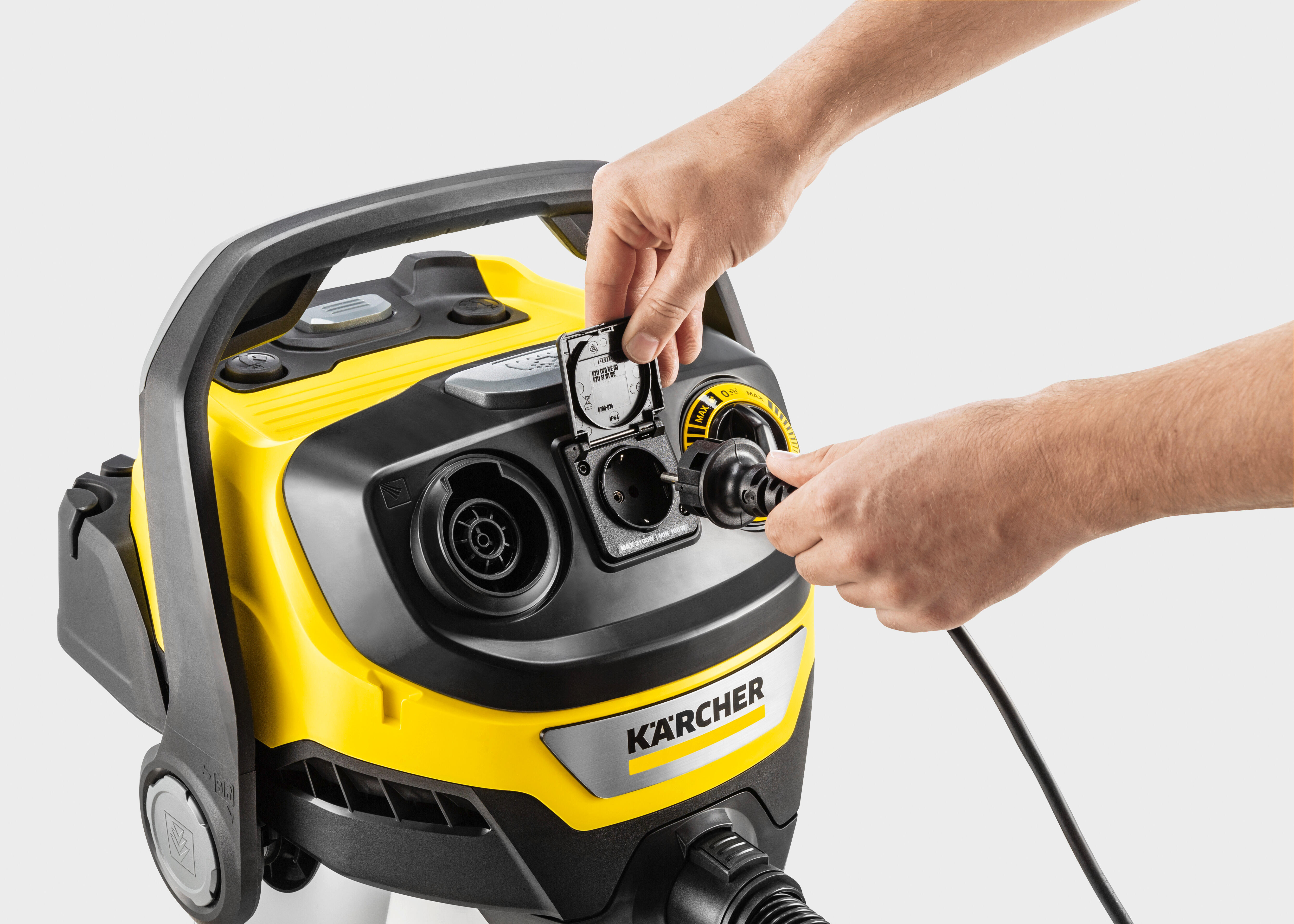 Aspirador de sólidos/líquidos 1300 W 30L Karcher WD 6 P S - 8
