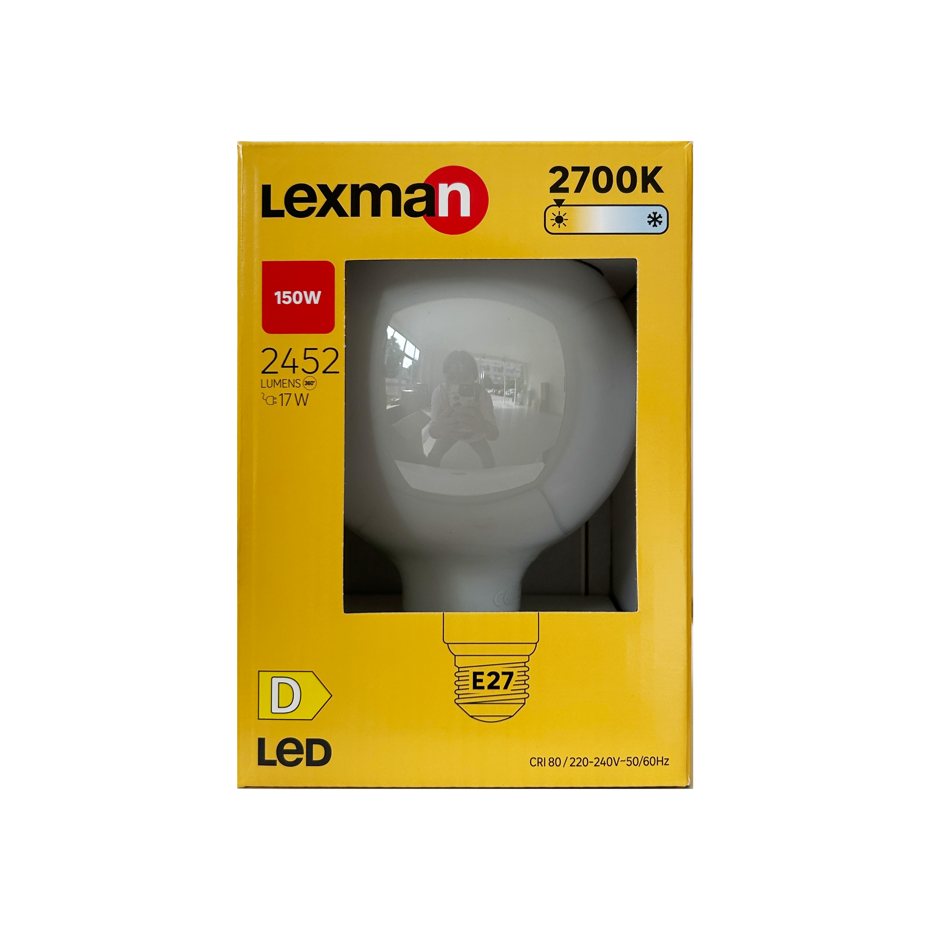 Lâmpada led filamento G125 E27 2452lm 2700K Lexman - 6