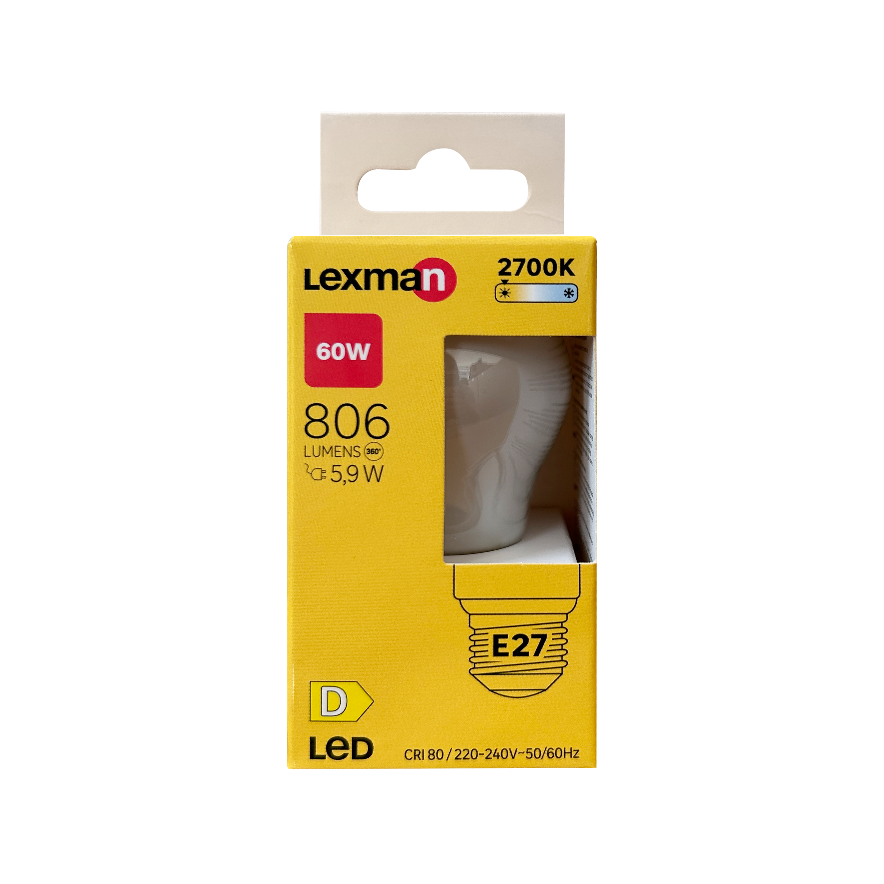 Lâmpada LED filamento IP45 E27 806 lm 2700 k Milky - 10