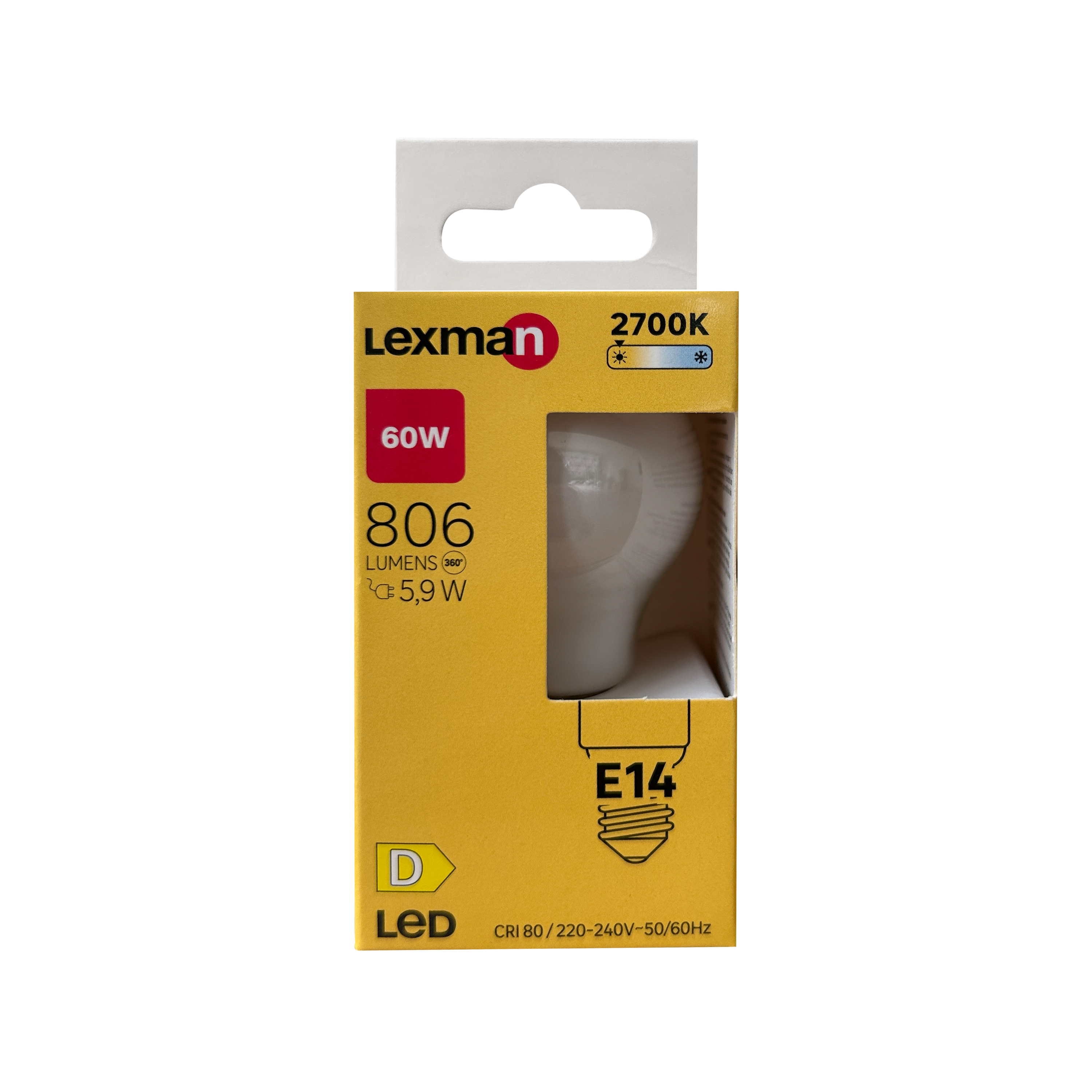Lâmpada LED filamento IP45 E14 806 lm 2700 k Lexman - 9
