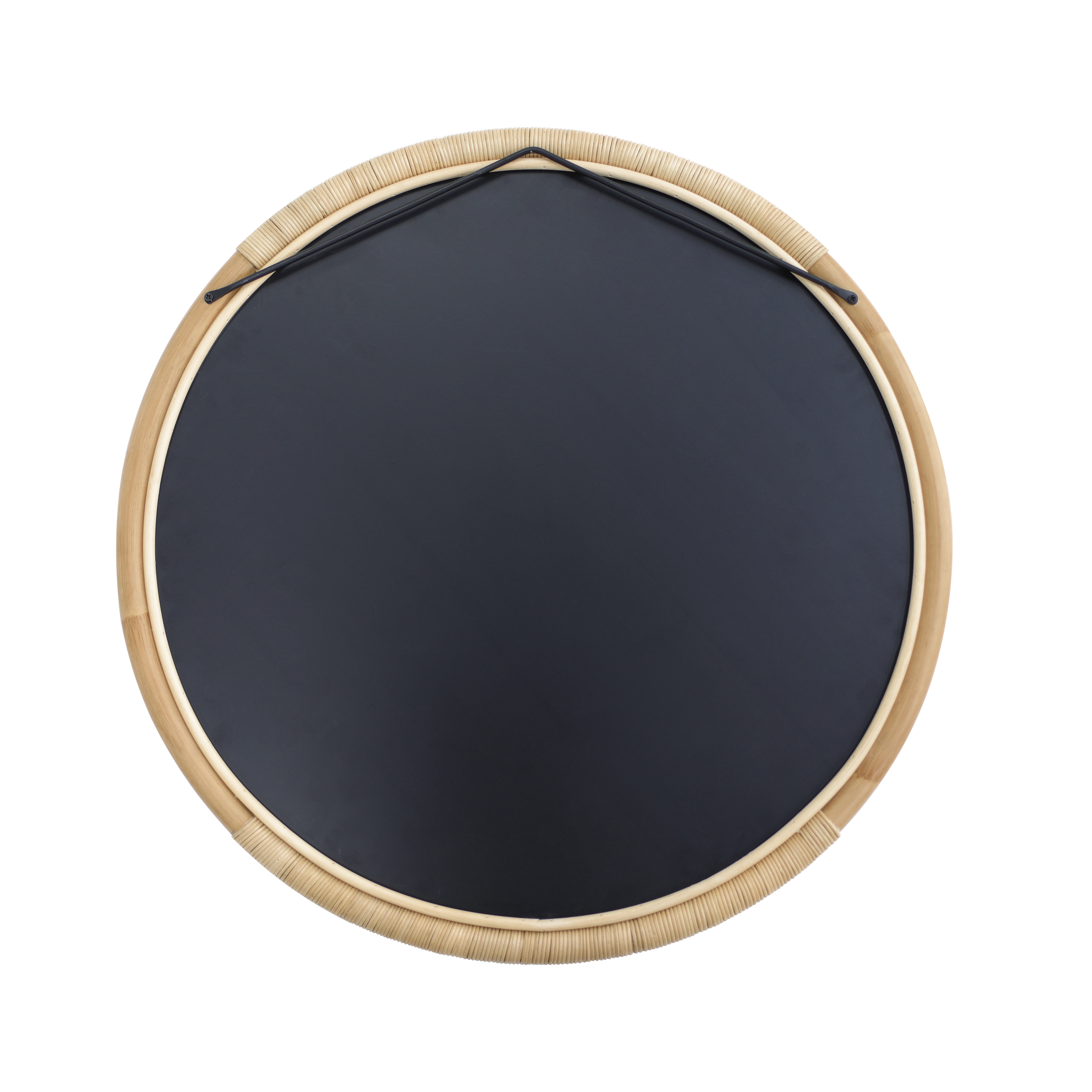 Espelho decorativo com moldura Rattan 58x58 cm - 6