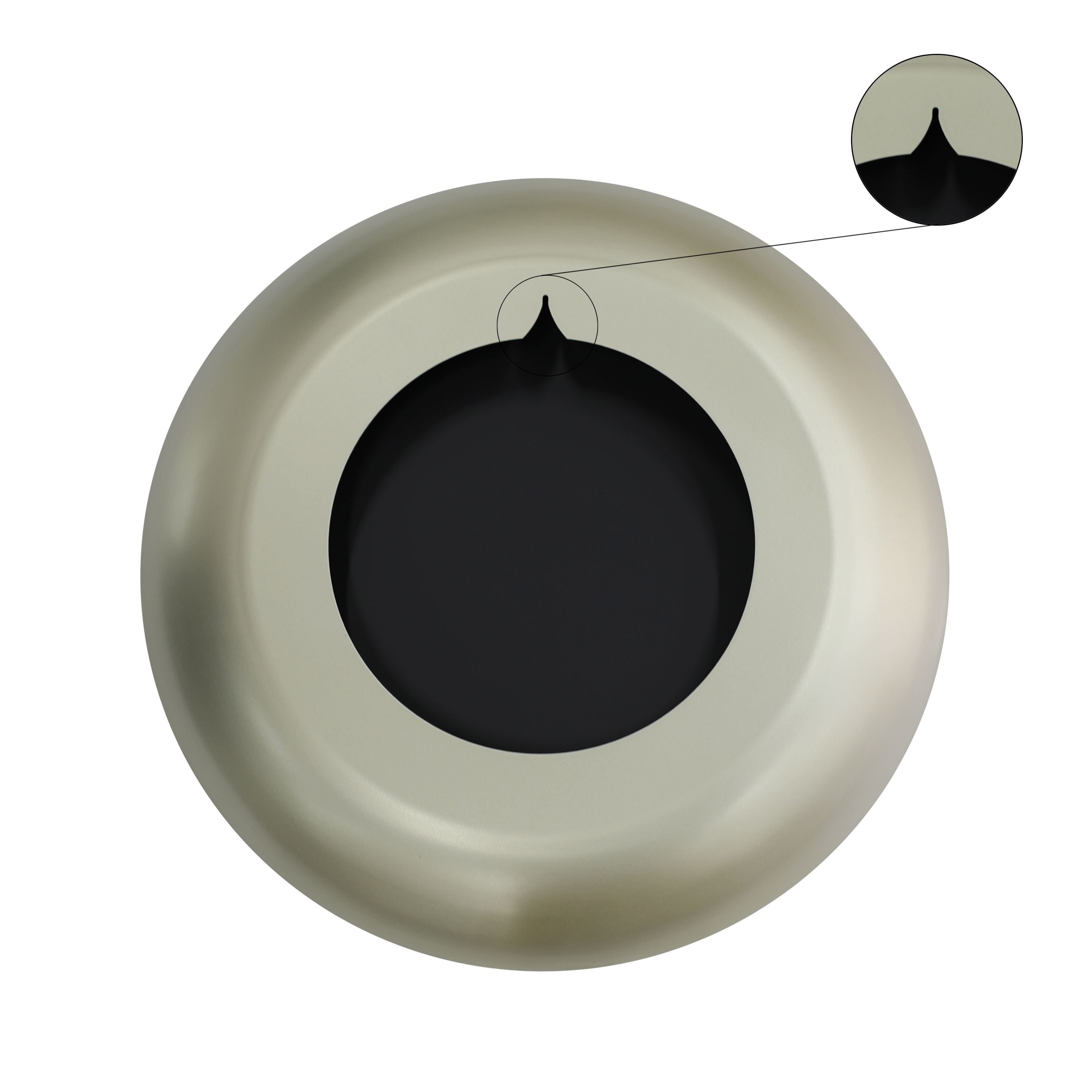 Lustro okrągłe Nory śr. 55 cm Inspire - 15