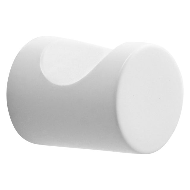 Pomolo per mobili INSPIRE simi in zama bianco verniciato  Ø 19.5 mm