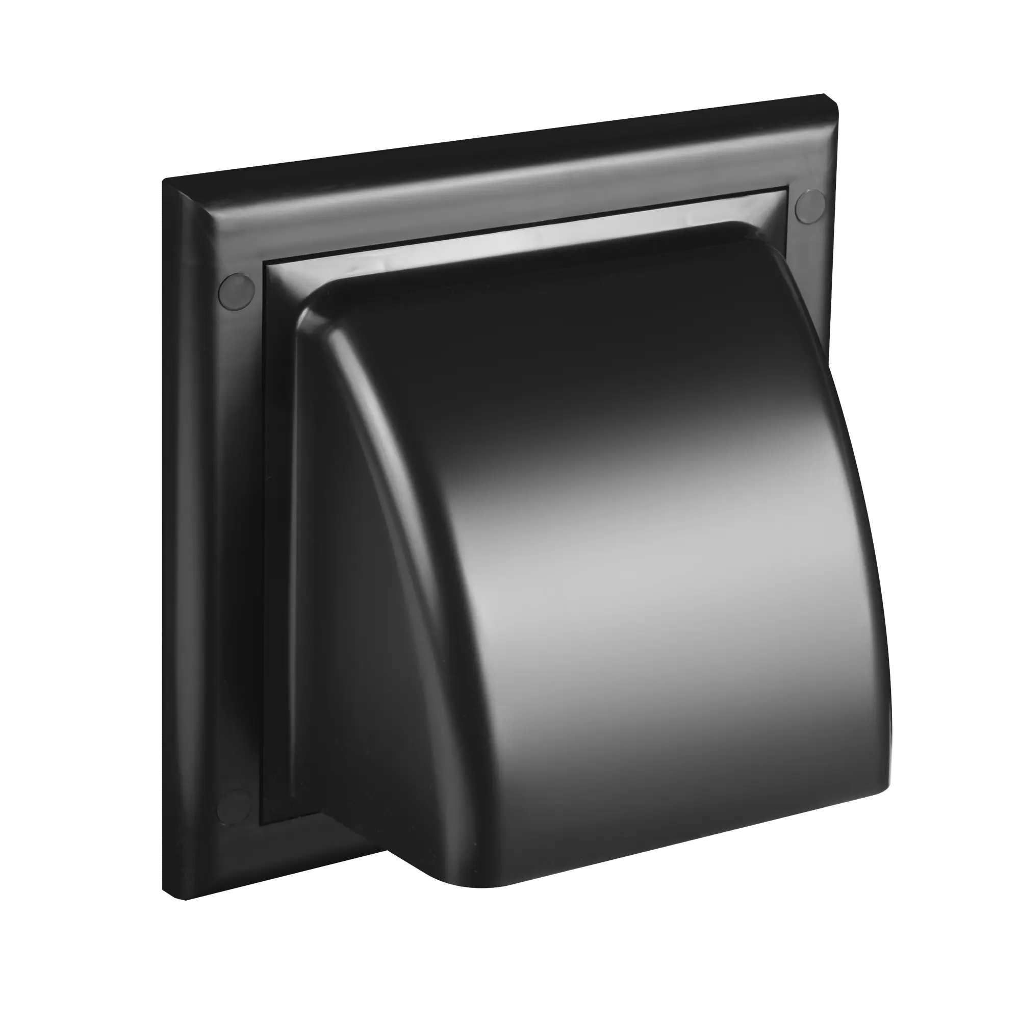 Osłona wywiewna kanału OKRĄGŁEGO 150 mm czarna EQUATION