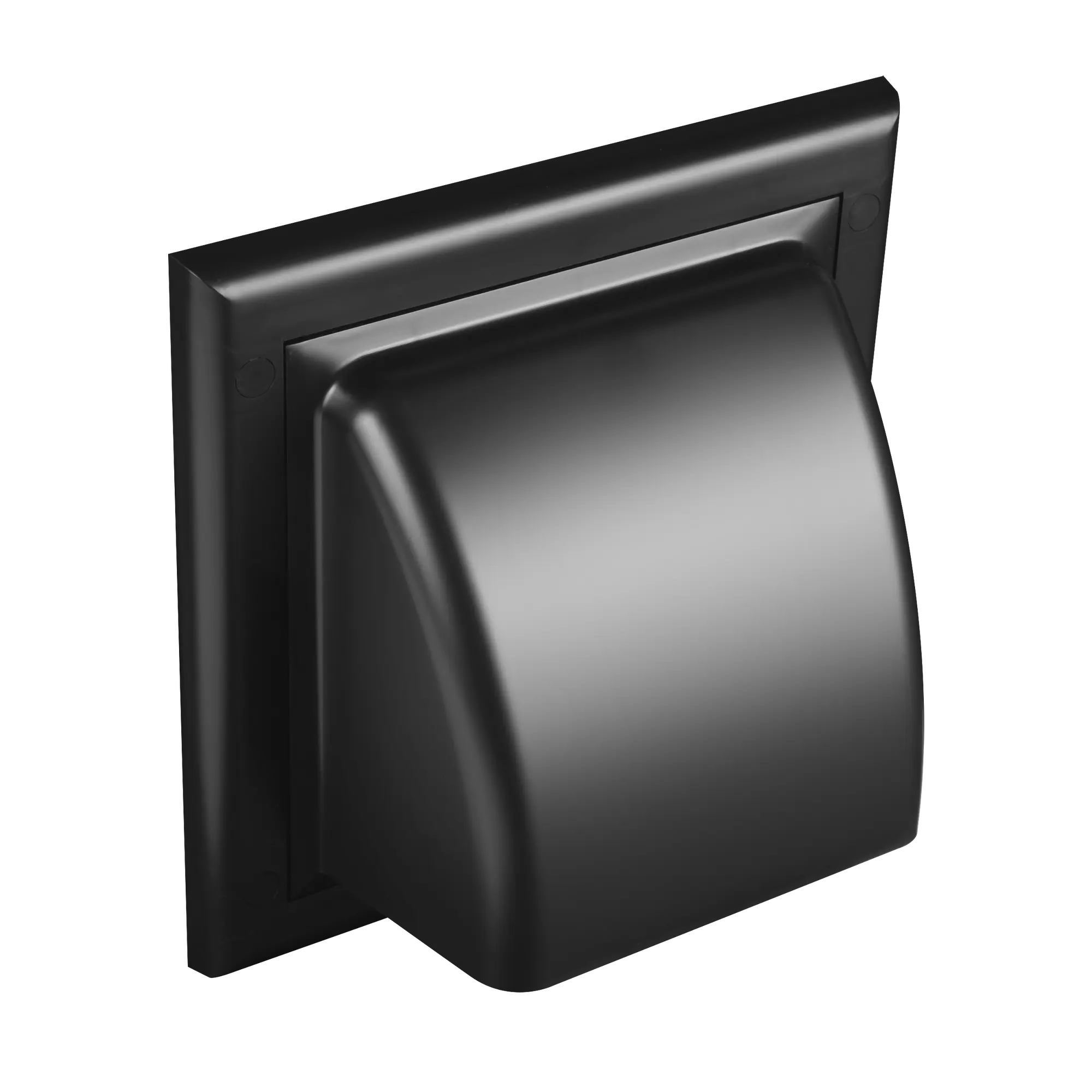 Osłona wywiewna kanału OKRĄGŁEGO 125 mm czarna EQUATION