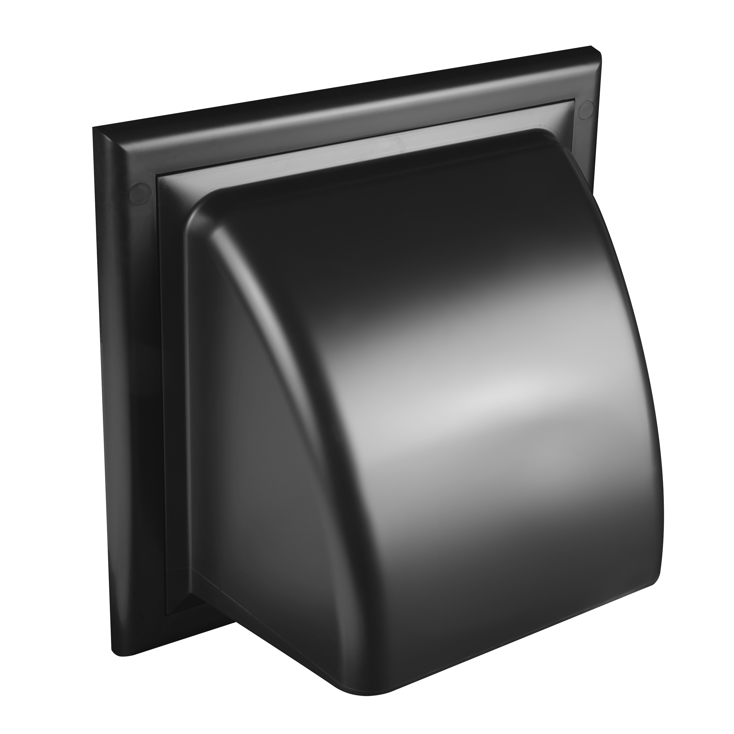 Osłona wywiewna kanału OKRĄGŁEGO 100 mm czarna EQUATION