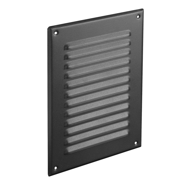Kratka wentylacyjna stalowa 14 x 21 cm grafit EQUATION