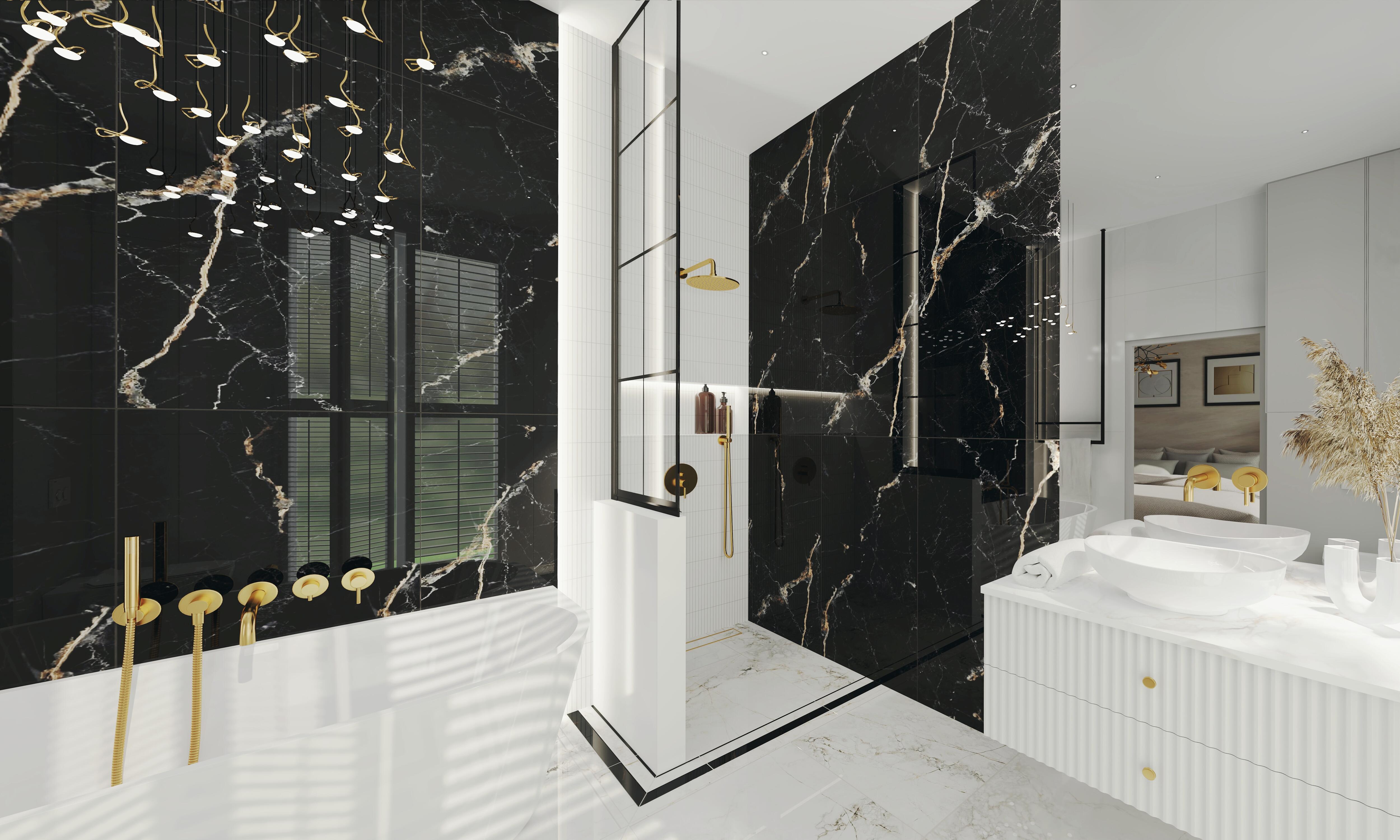 Gres polerowany Cosmic Black 60x120 cm 1.44 m2 - 2
