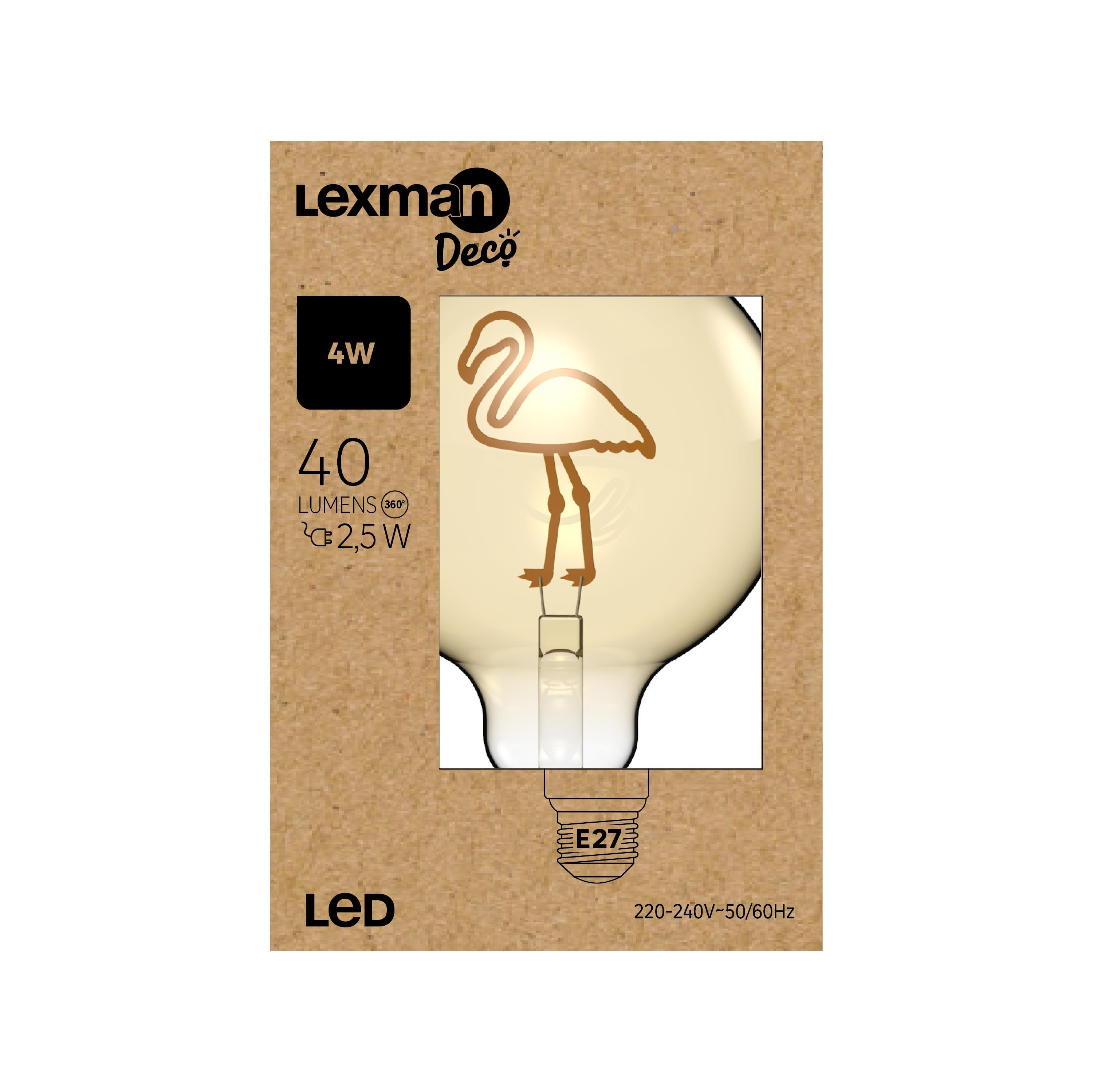 Lâmpada led filamentos Flamingo E27 136lm 1800k Lexman - 9