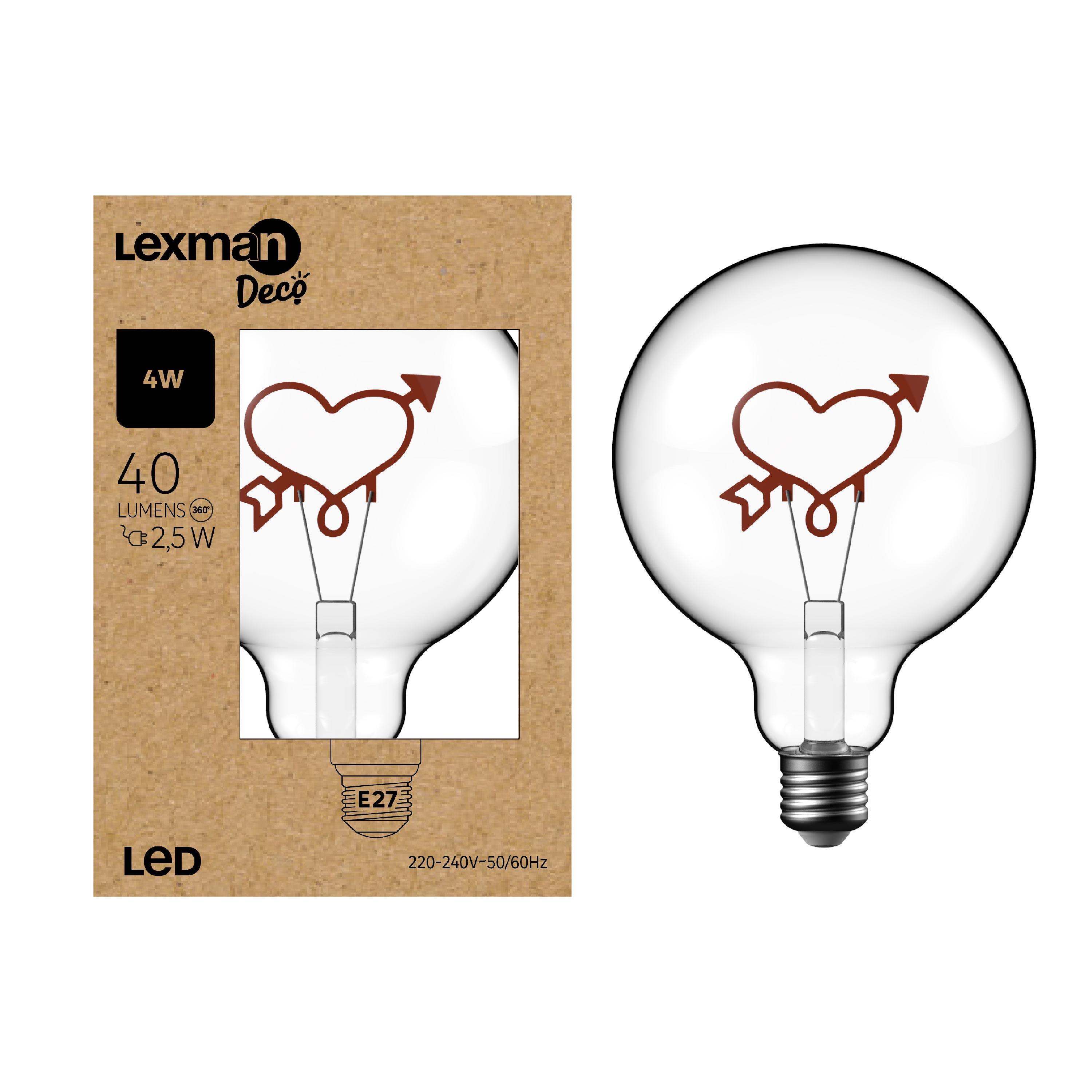 Lâmpada led filamentos Cupid E27 136LM 1800K Lexman - 10
