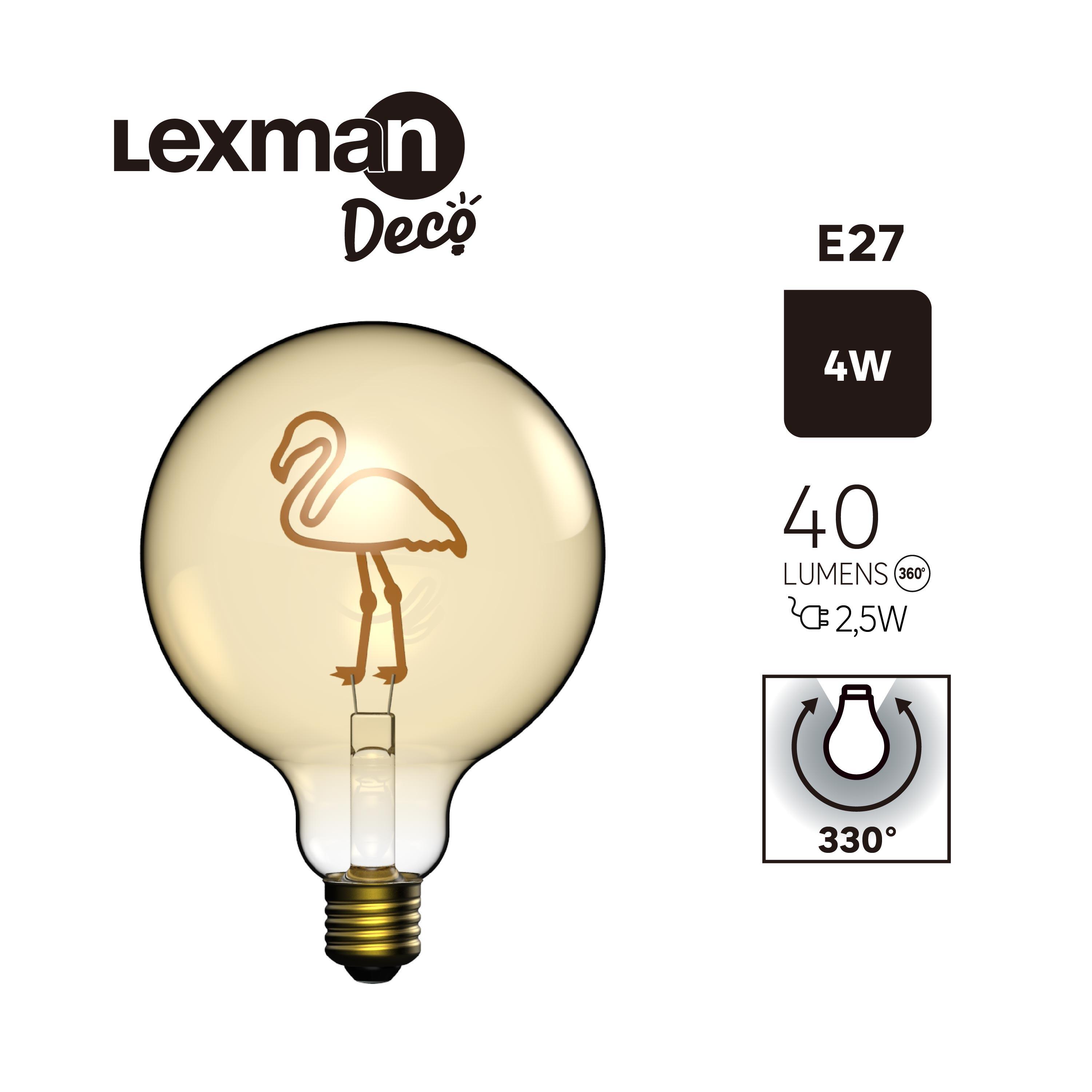 Żarówka dekoracyjna LED E27 Flamingo 2,5 W 40 lm Lexman - 6