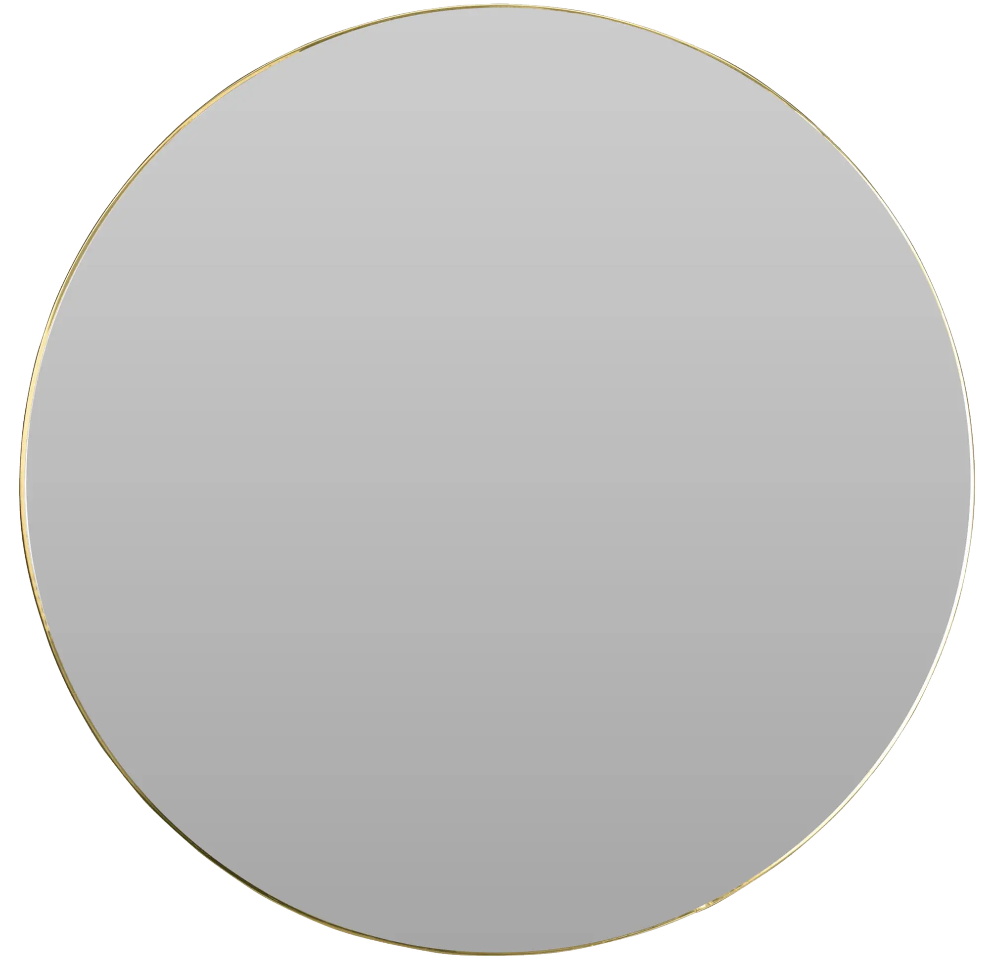 Lustro okrągłe złote śr. 55 cm