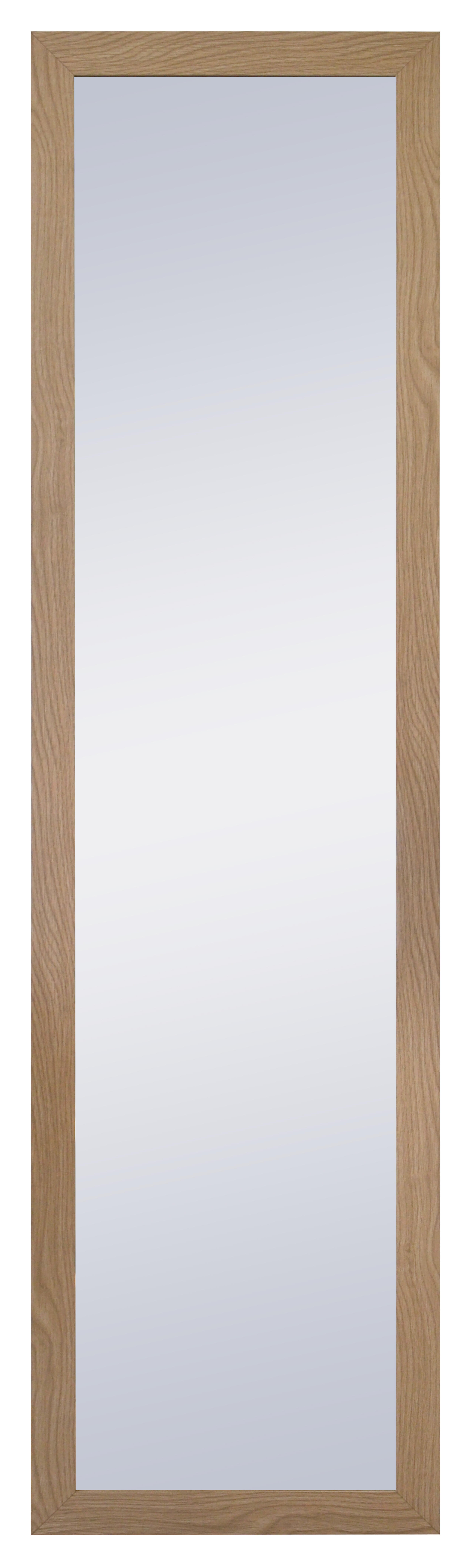 Gad Gonzalez Arte Y Decoración  Espejo Enmarcado Con Pie (Suelo) Rectangular Ted Mdf Roble Mate De 37X137 Cm Claro , Leroy Merlin