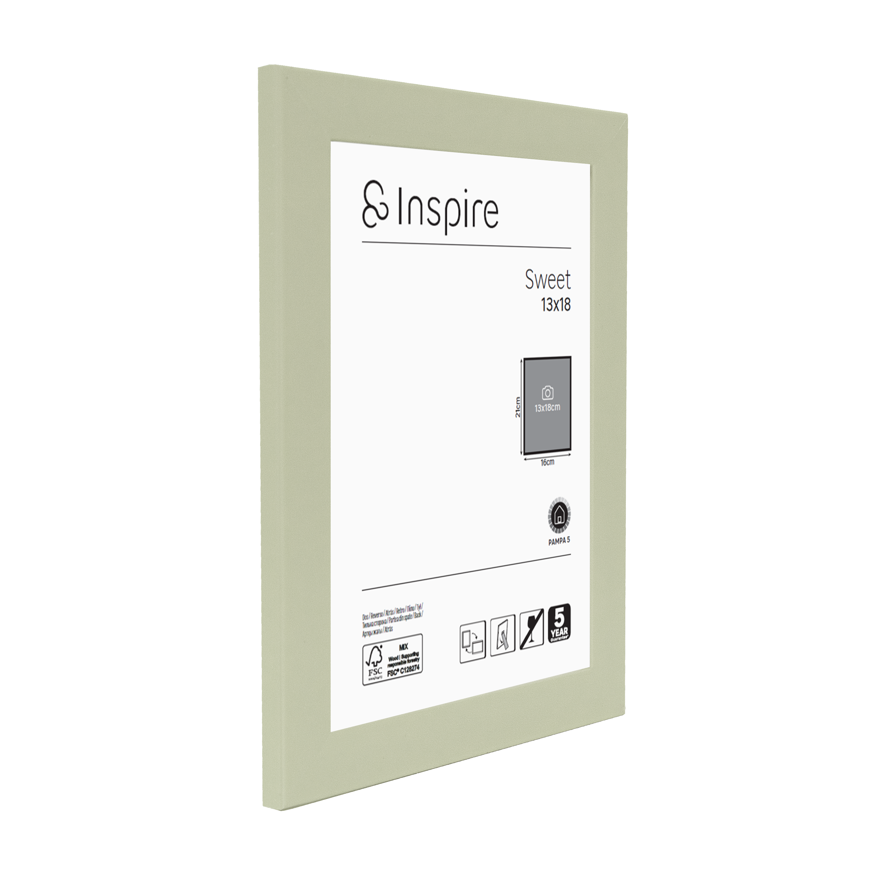 Moldura SWEET 13X18 cm PAMPA 5 Inspire - 25