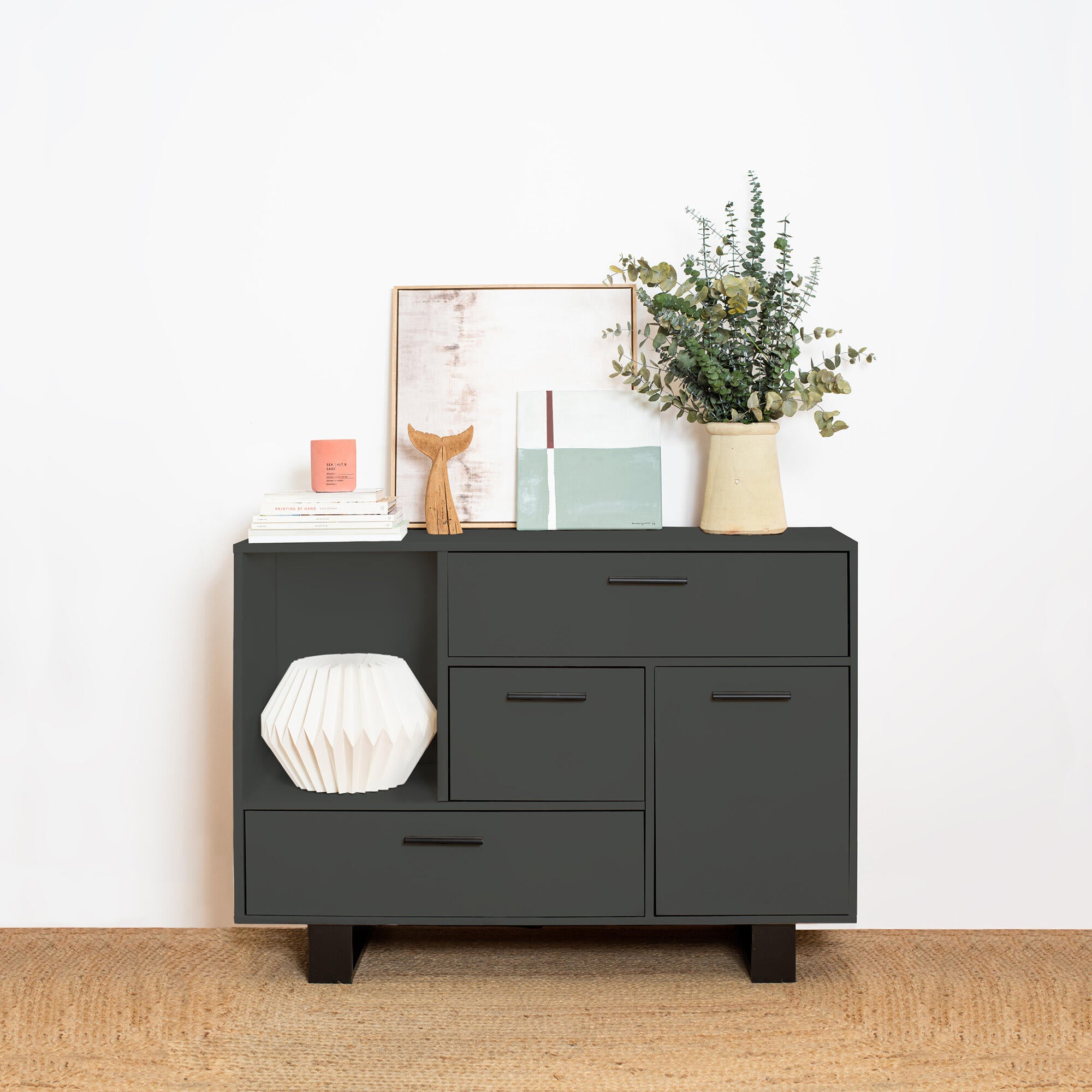 Pintura a la tiza La Pajarita 750ml carbón - 13