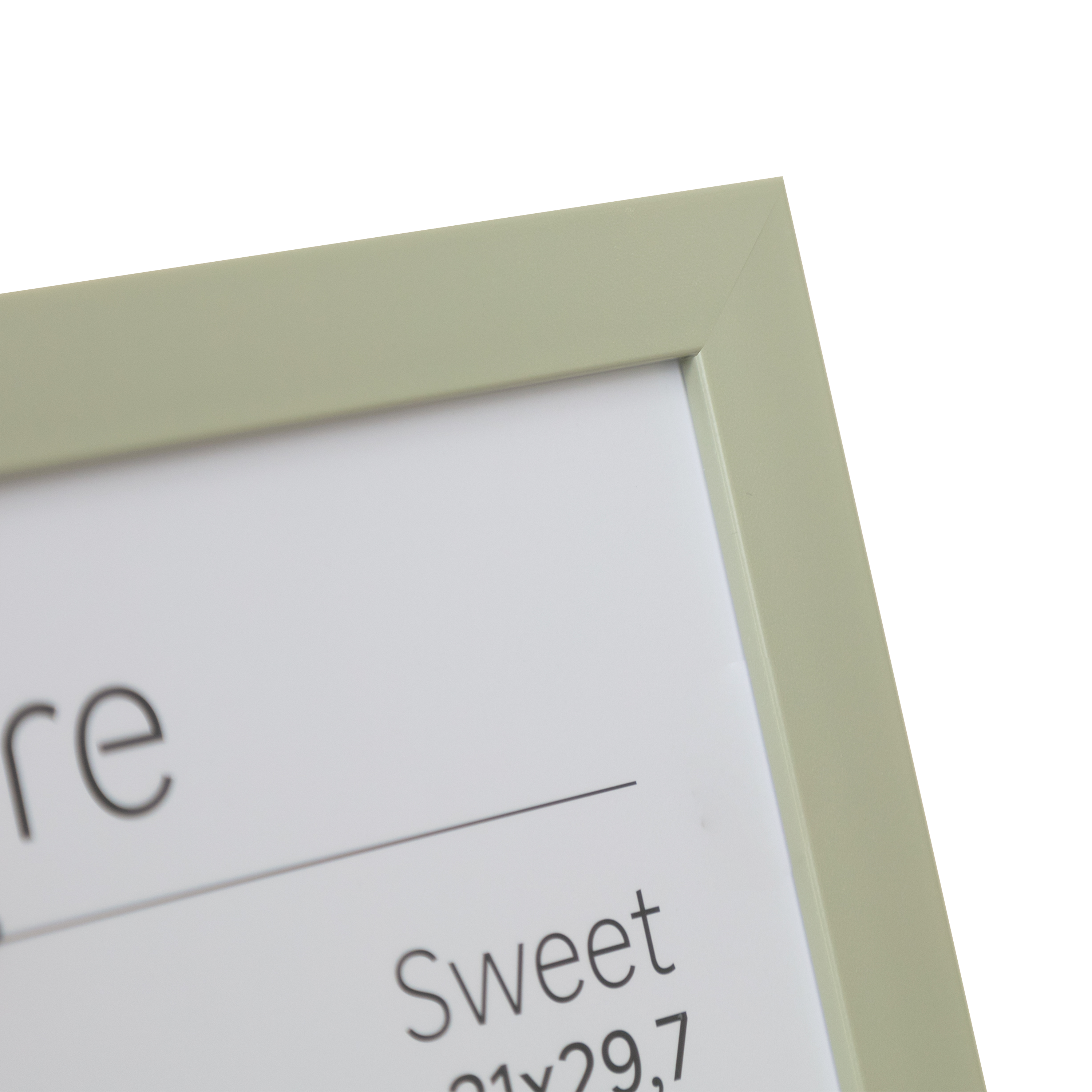 Cadre Sweet, H.29.7 x l.21 cm vert, INSPIRE - 6