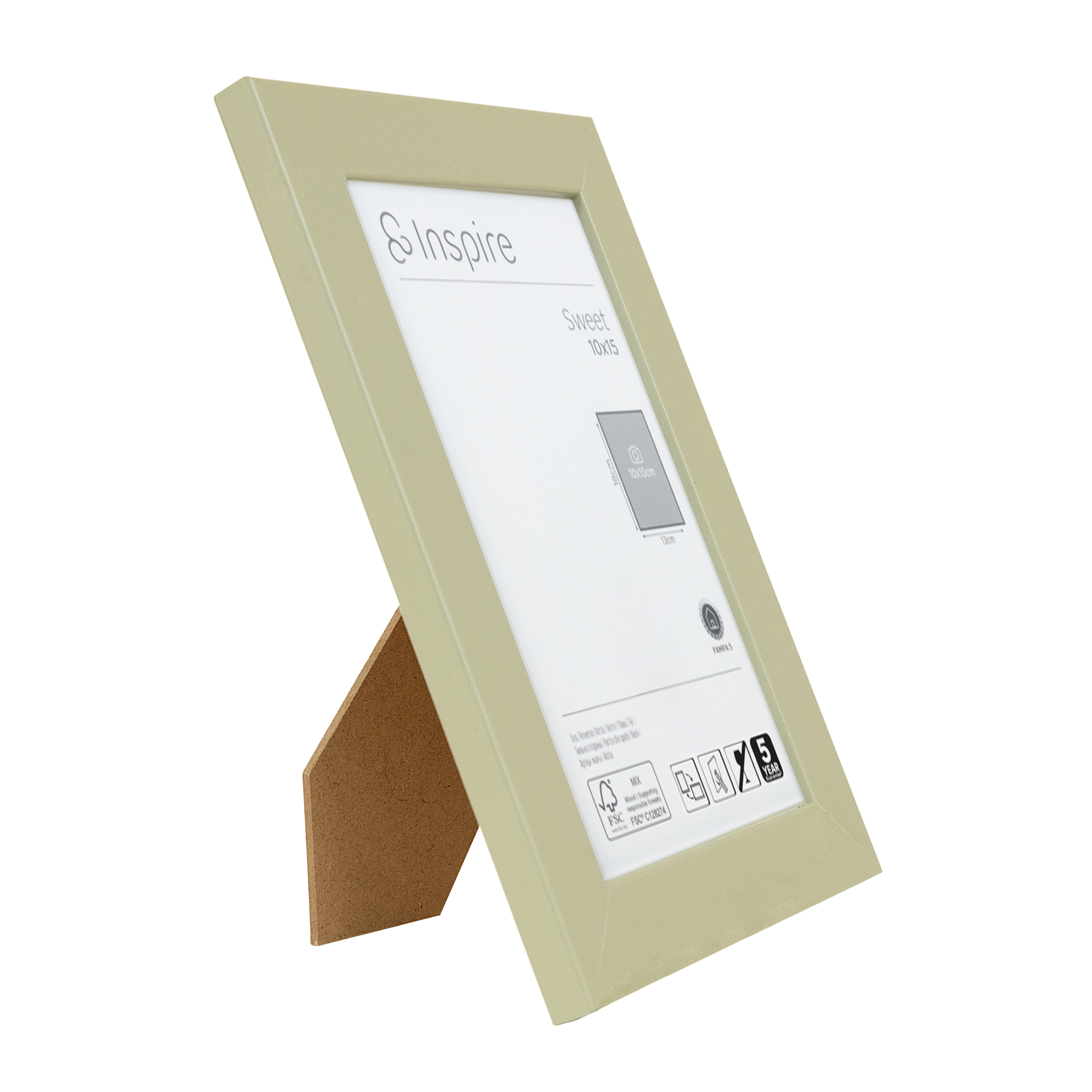 Cadre Sweet, H.15 x l.10 cm vert, INSPIRE - 7