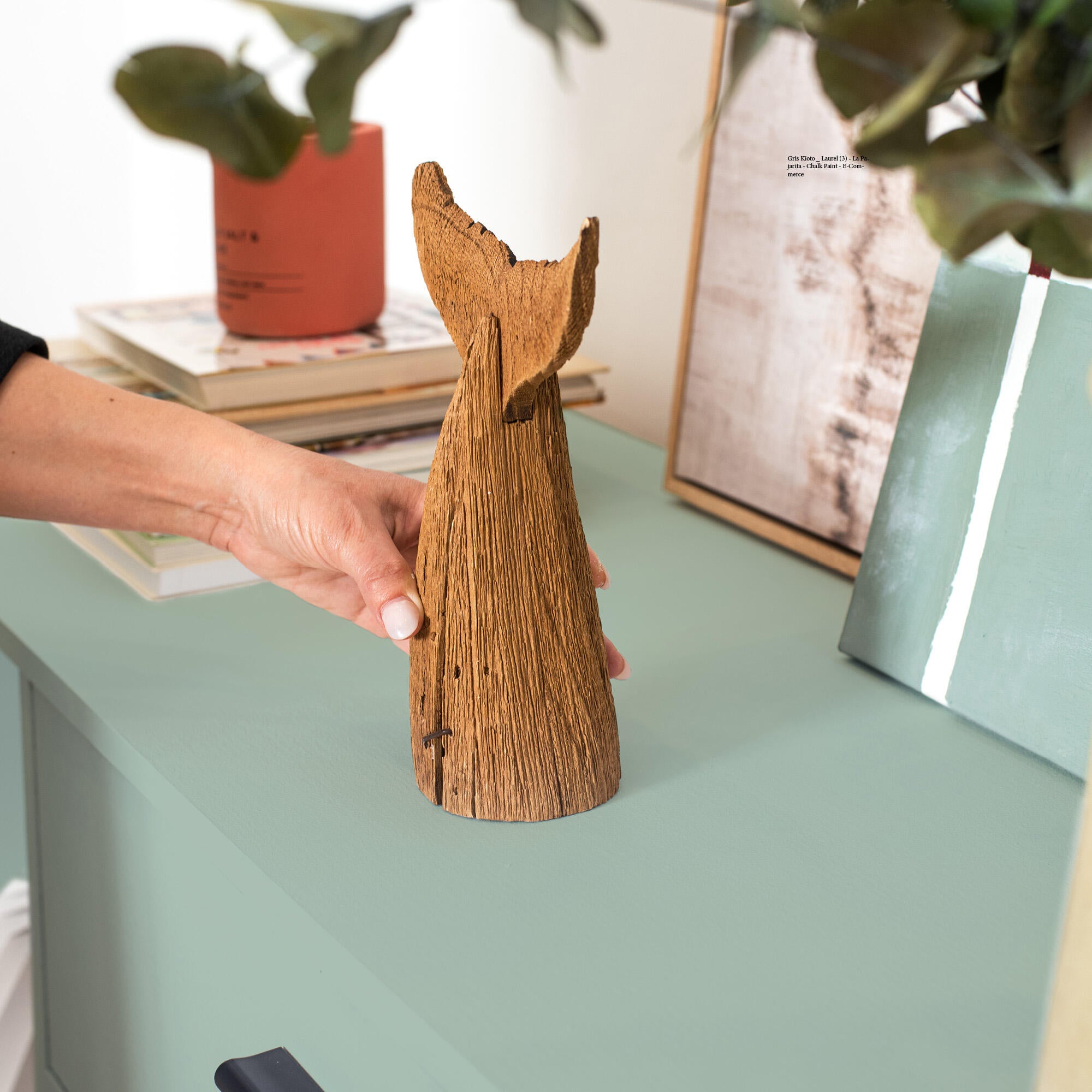 Pintura a la tiza La Pajarita 750ml laurel - 6