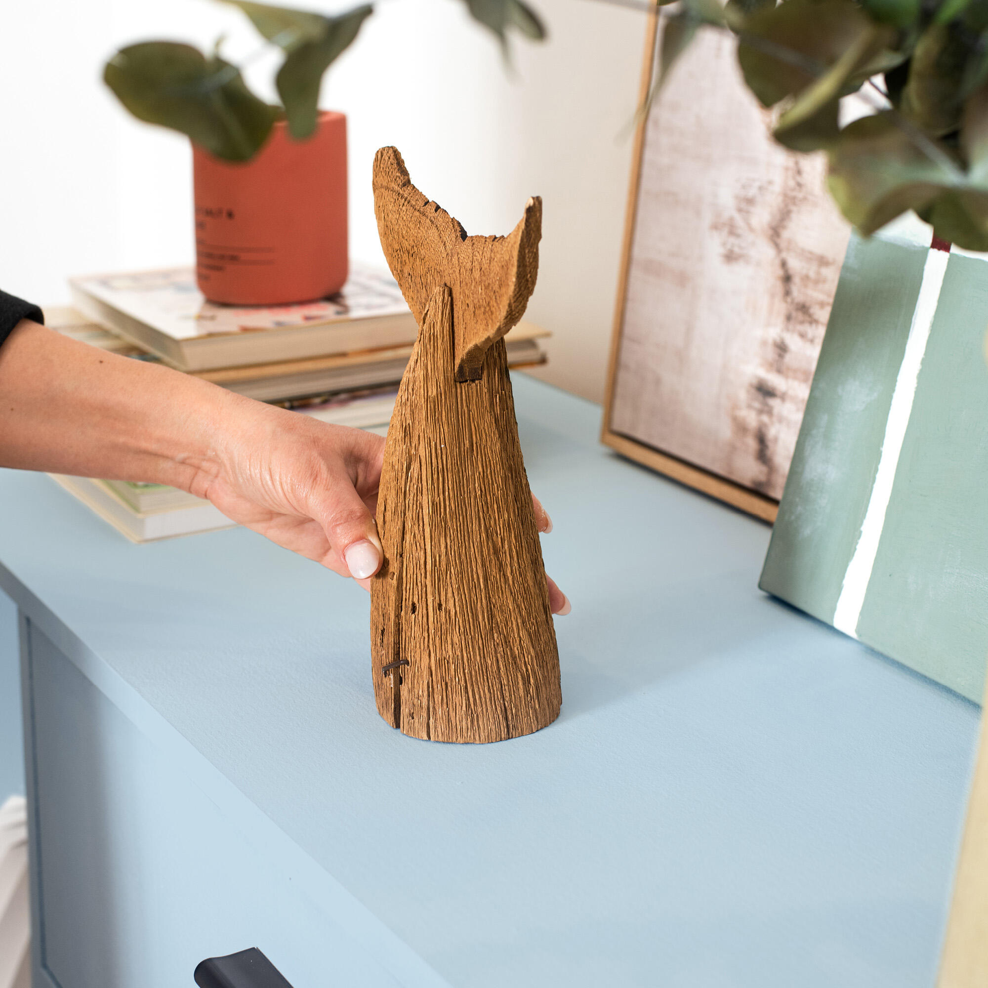 Pintura a la tiza La Pajarita 250ml agua marina - 6