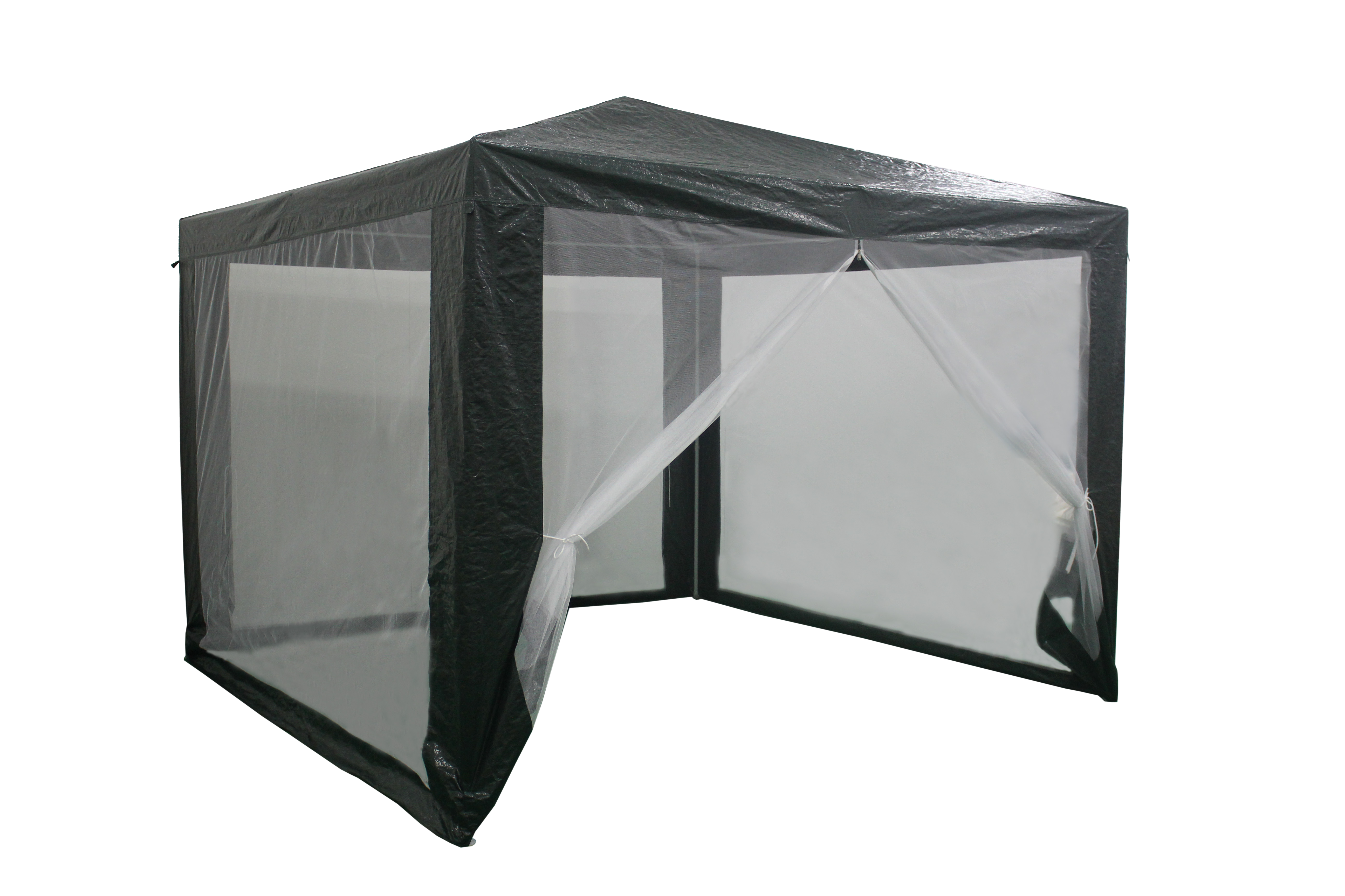 Pawilon ogrodowy 300x300x250 cm z moskitierą