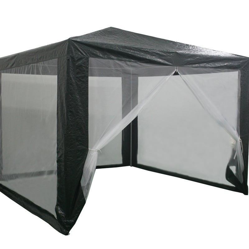 Pawilon ogrodowy 300x300x250 cm z moskitierą