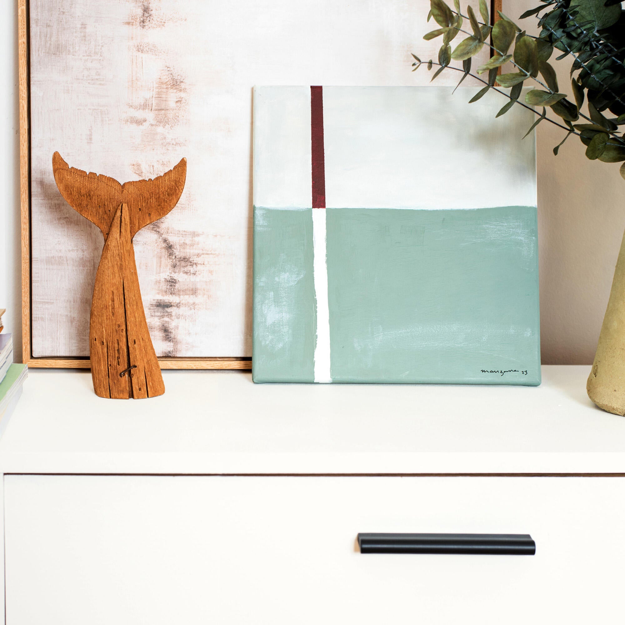 Pintura a la tiza La Pajarita 750ml nata - 11