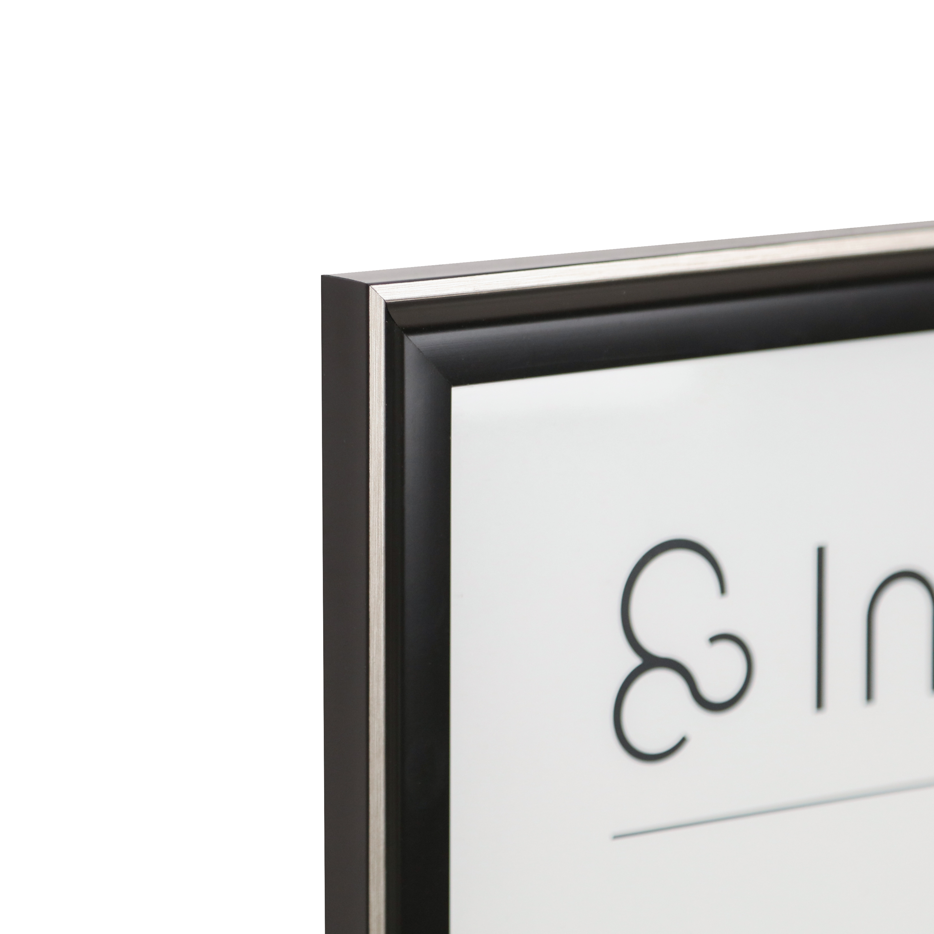 Moldura vival 40x50 cm preto Inspire - 24