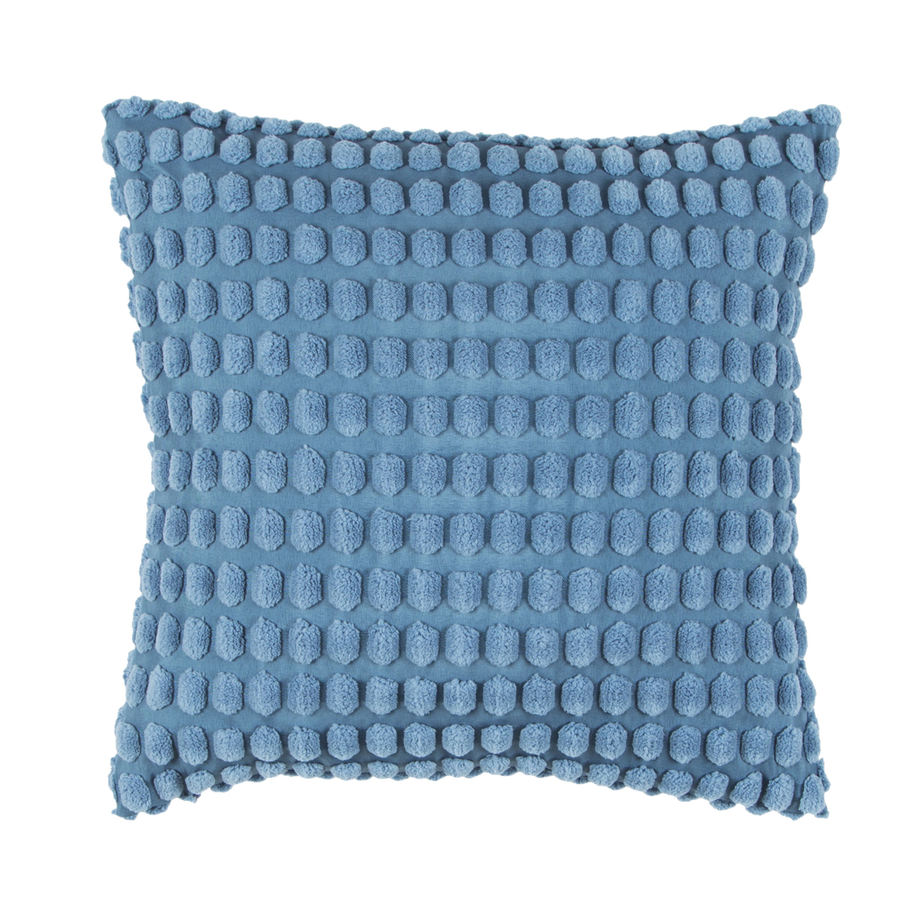 Cojín decorativo inspire golfy poliéster azul fjord 40x40cm