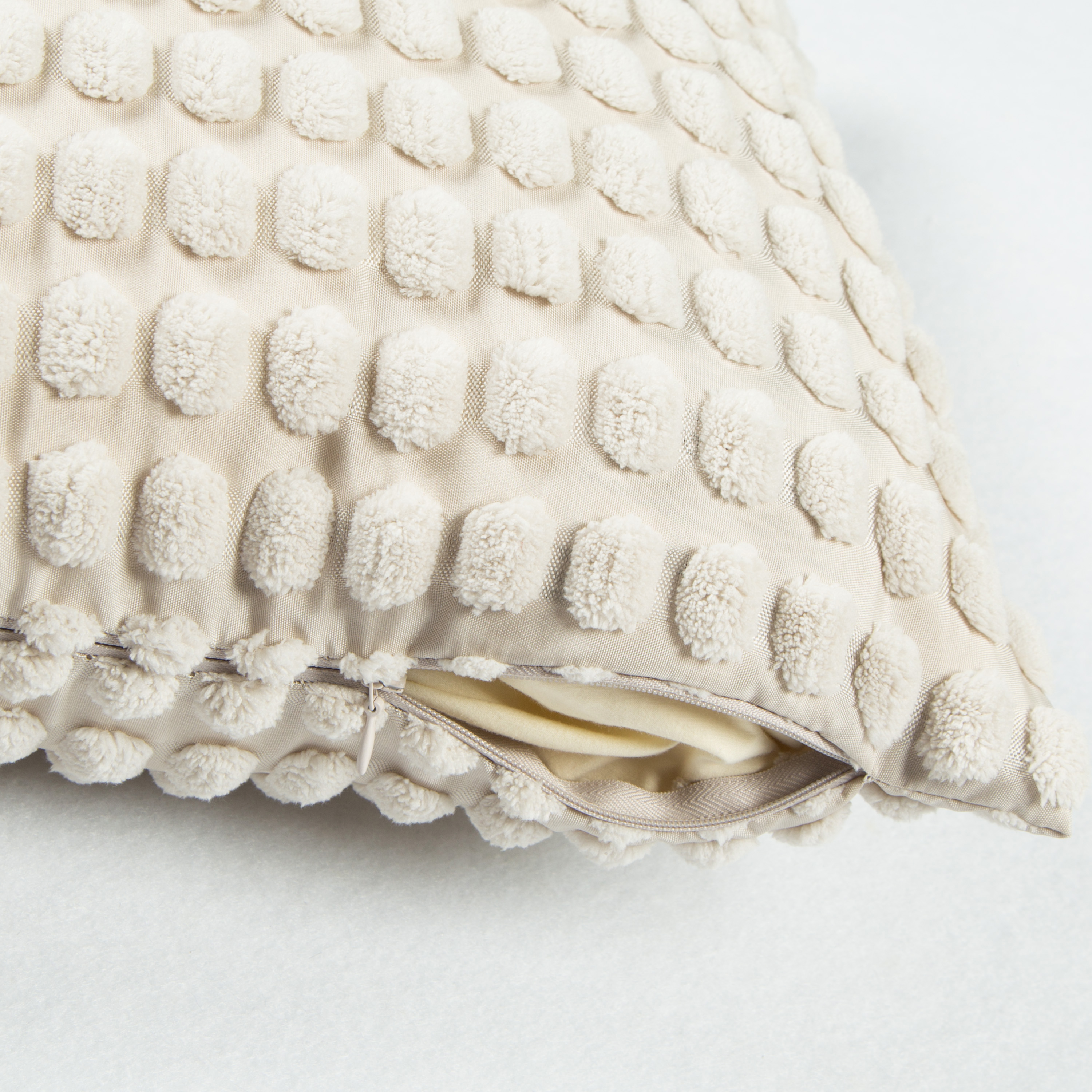 Poduszka Golfy trench beżowa 40 x 40 cm Inspire - 13