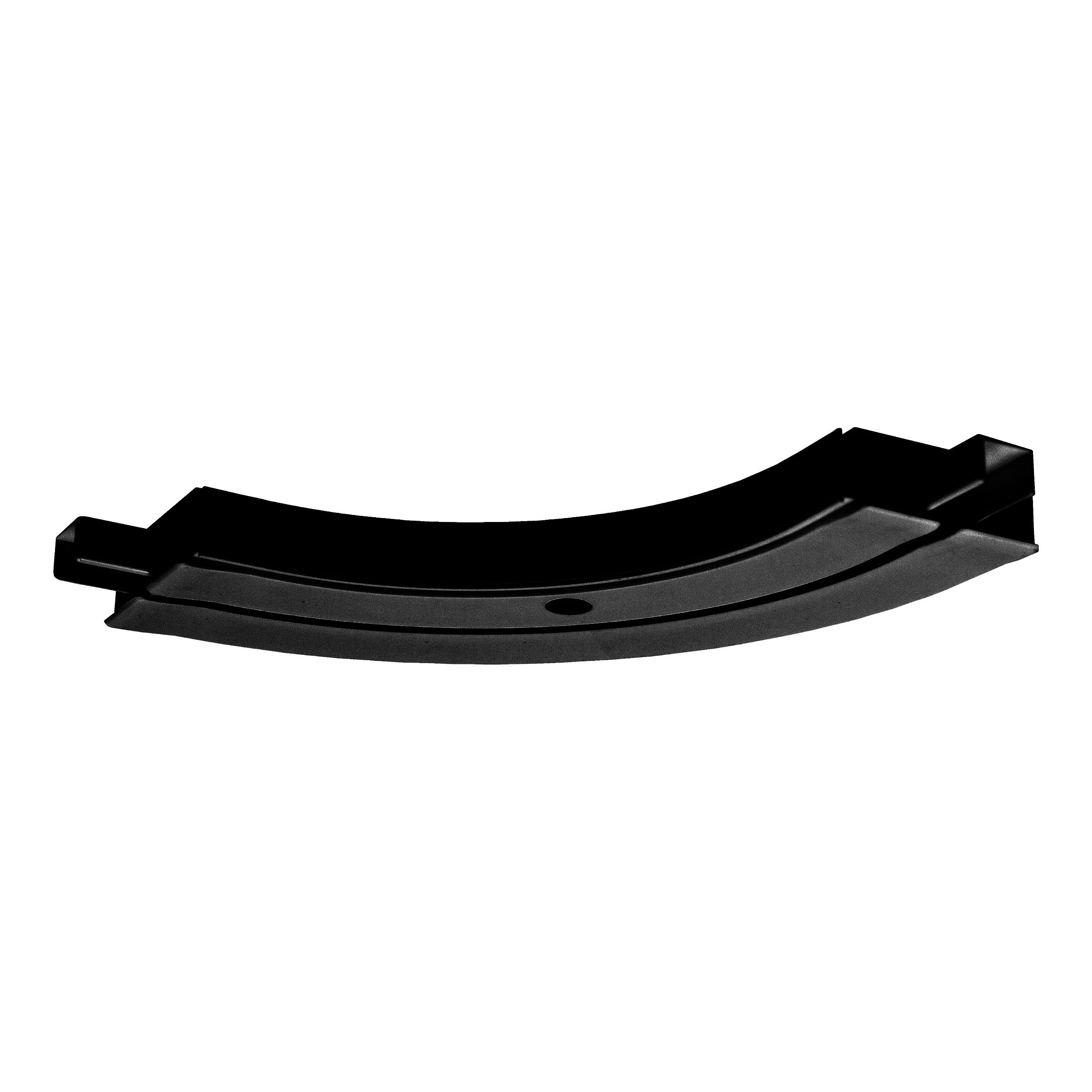 Łuk wewnętrzny do szyny sufitowej 1-torowej 25 cm czarny - 3