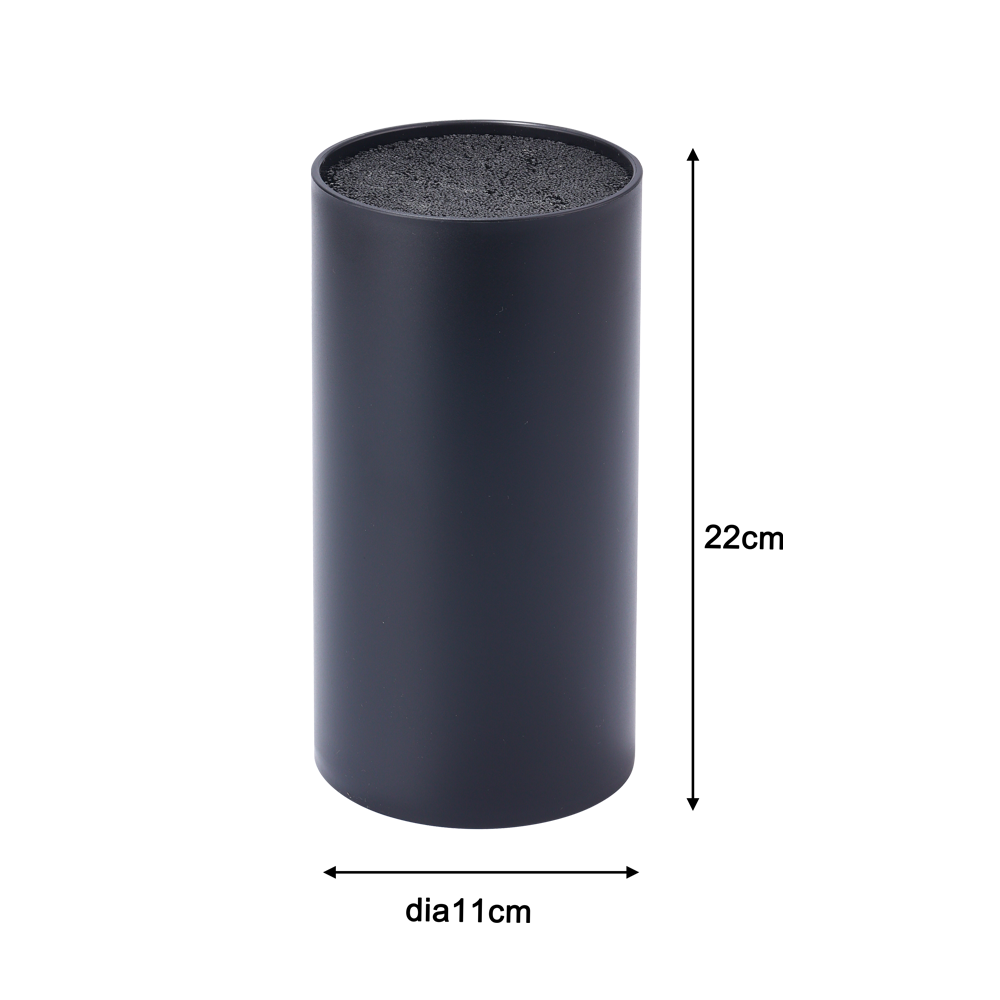 Bloc couteaux universel noir DELINIA L.11 x H.22 cm - 4