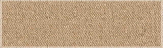 Alfombra pasillera exterior/interior pvc Bodhi 60x200cm tejido plano base antideslizante espigas multicolor