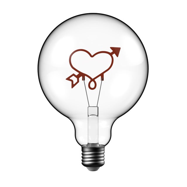 Lampadina LED filamento, E27 Globo, fumé, luce calda, 2.5W = 40 LM (equiv 4 W), 330° LEXMAN