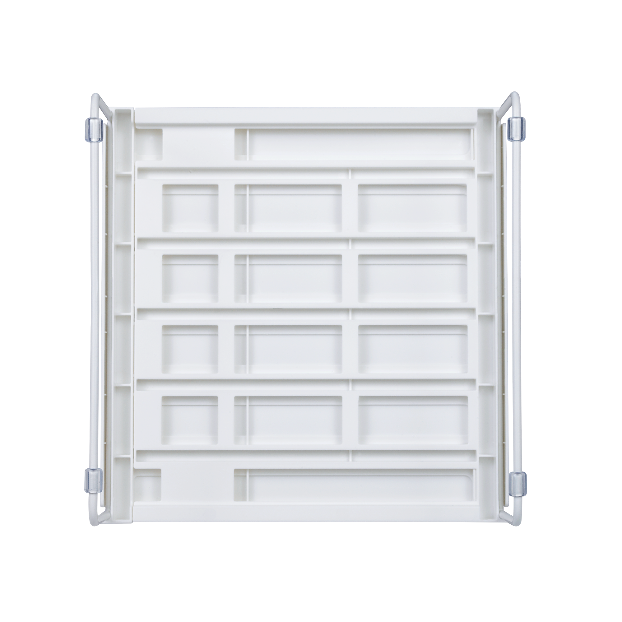 Estante regulable blanco DELINIA 25,7x25,2/40x25,6 cm - 7