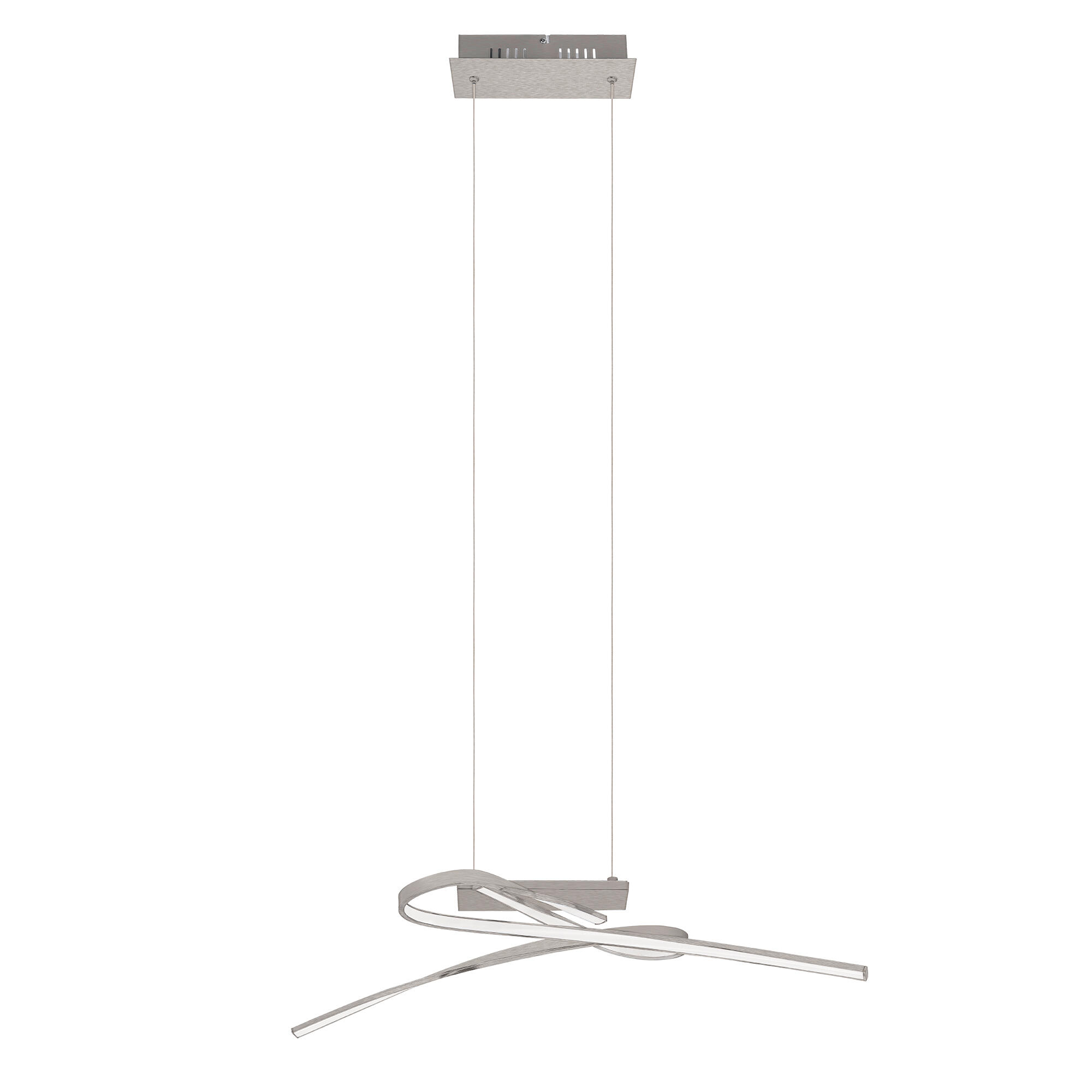 Lustre Symphonie, gris, l.26 cm LED - 5