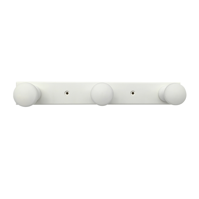 Portemanteau à visser blanc Olga