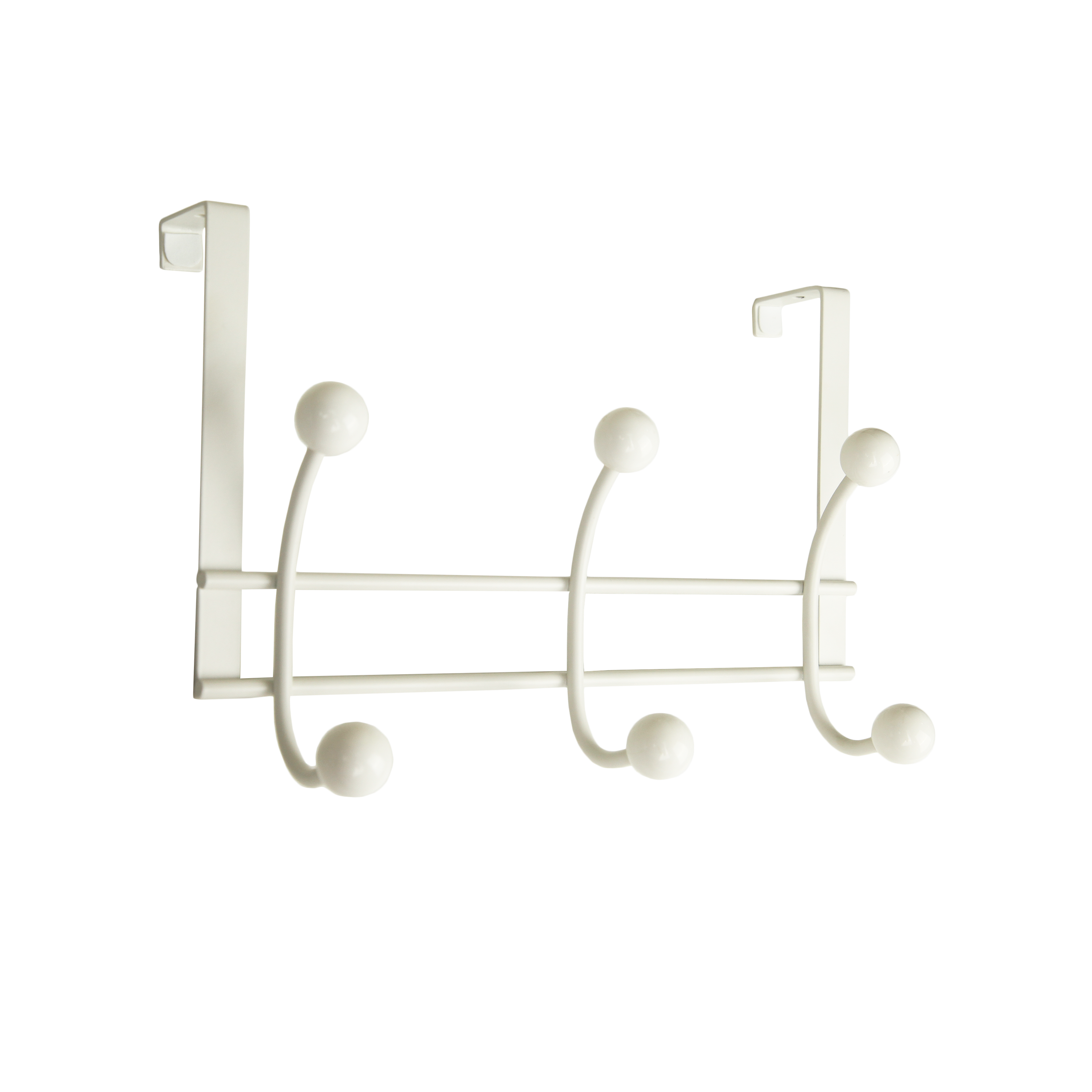 Perchero para puerta SPACEO blanco con ganchos Leroy Merlin