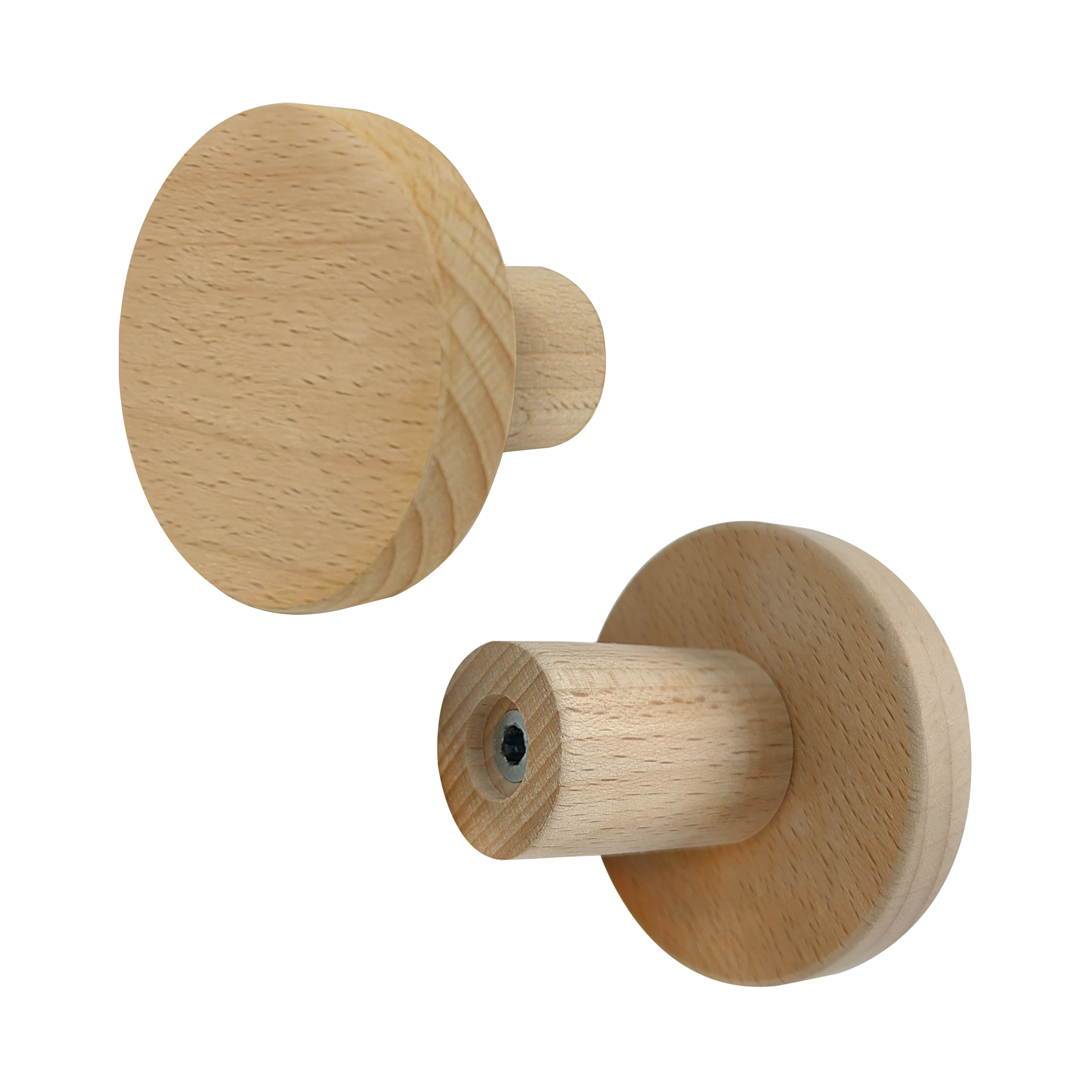 Patère à visser beige Rondo SPACEO - 3