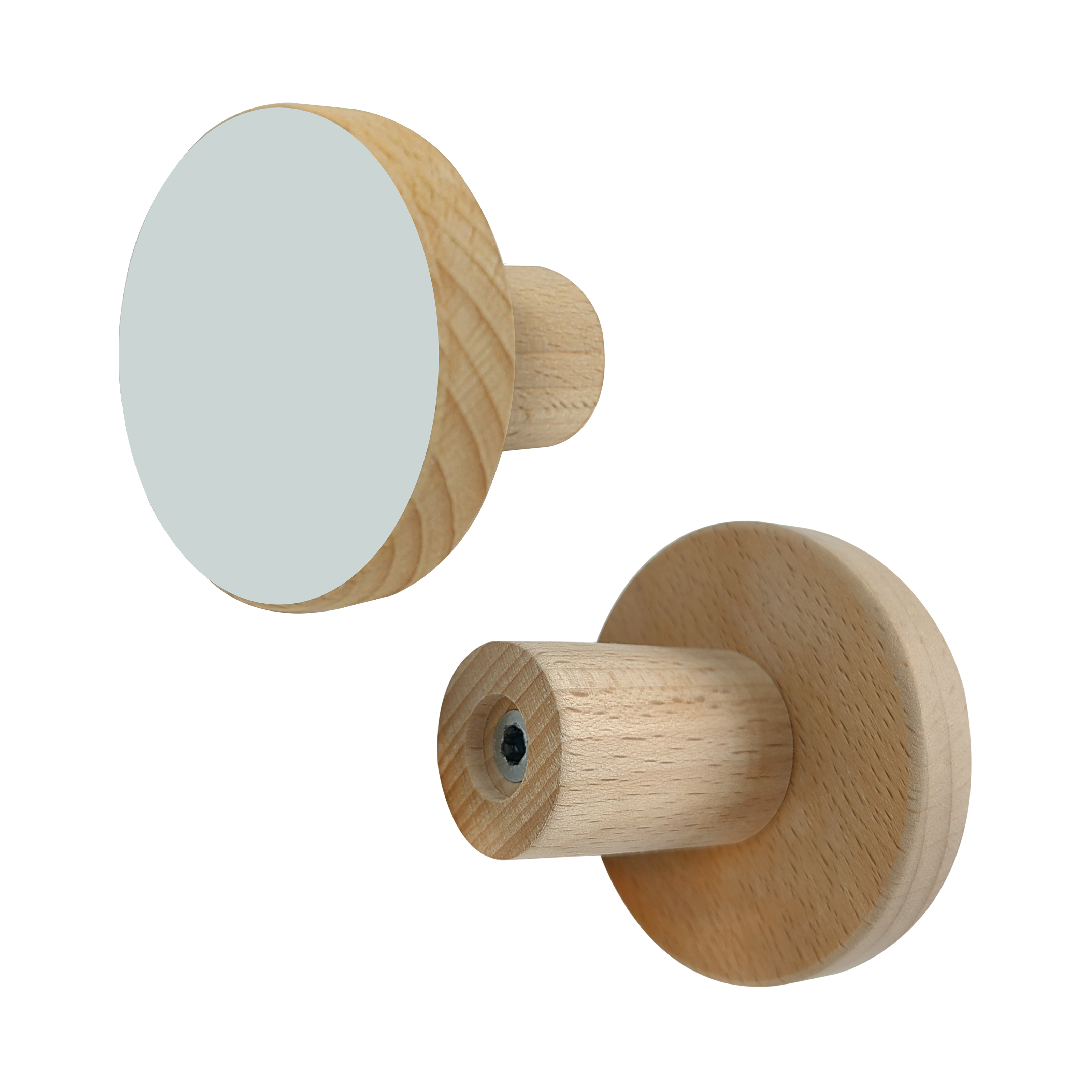 Patère à visser blanc Rondo SPACEO - 2