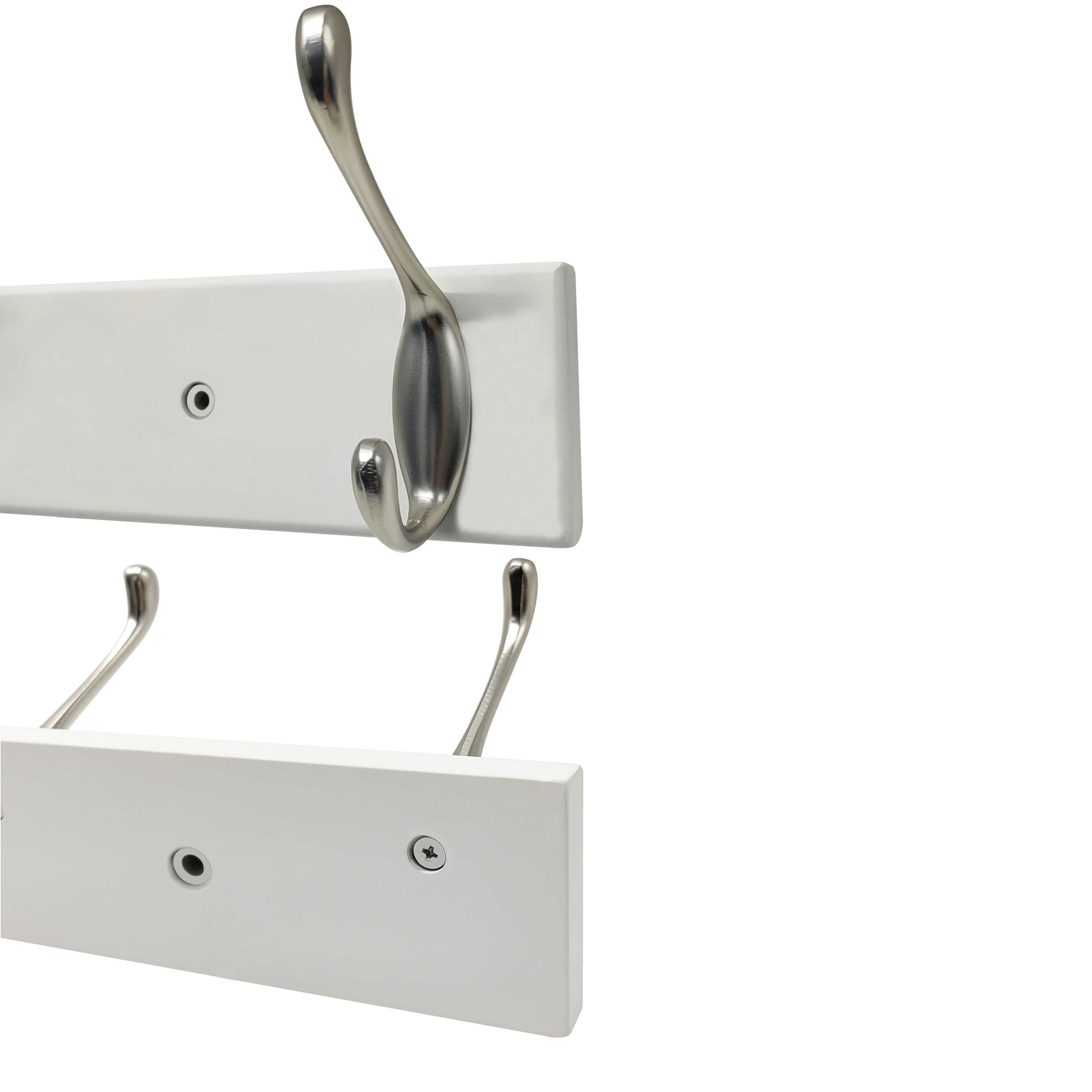 Portemanteau à visser blanc Enzo SPACEO - 3