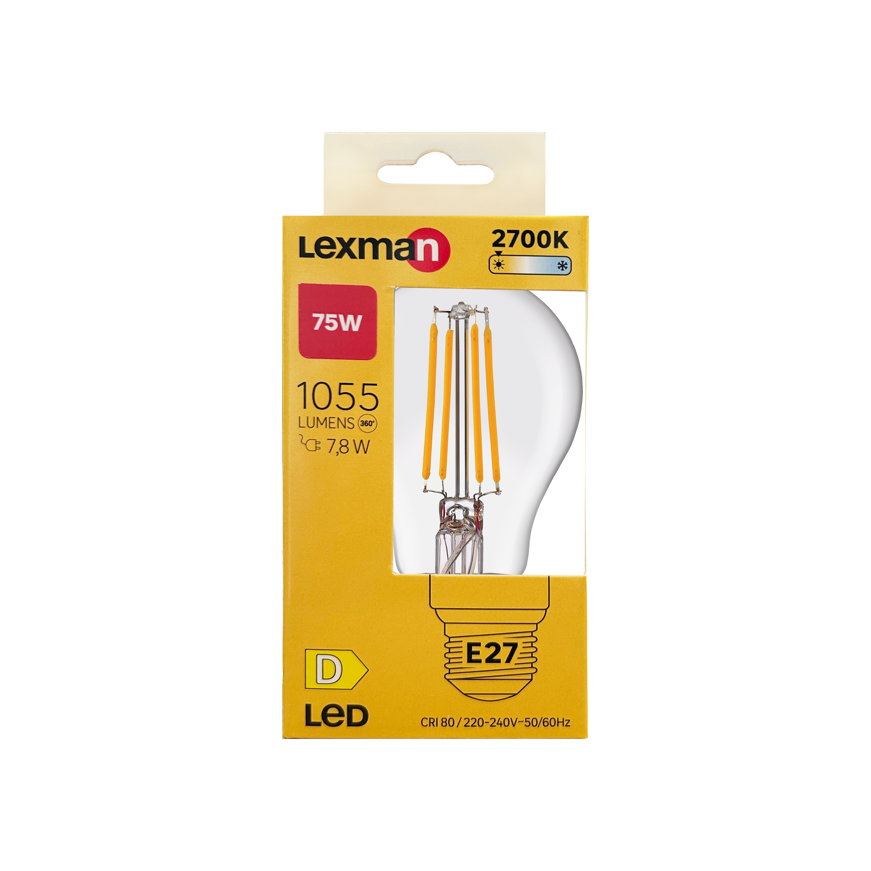 Lâmpada LED filamento A60 E27 1055 lm 2700 k Lexman - 7