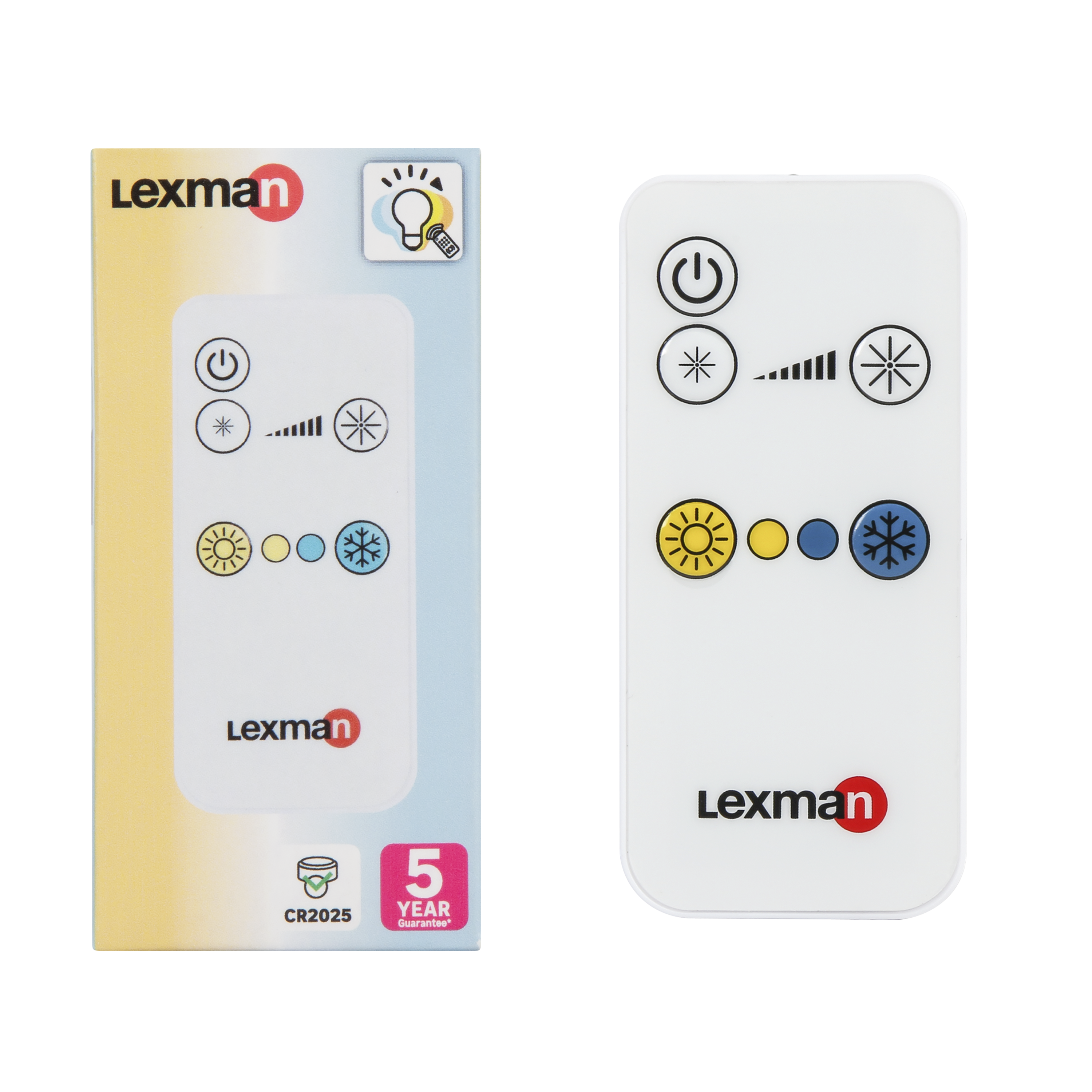 Télécommande pour ampoules universelles, LEXMAN - 2