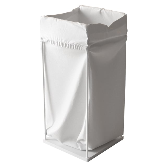 Cesta porta biancheria in cotone bianco SENSEA Jnka 40 l