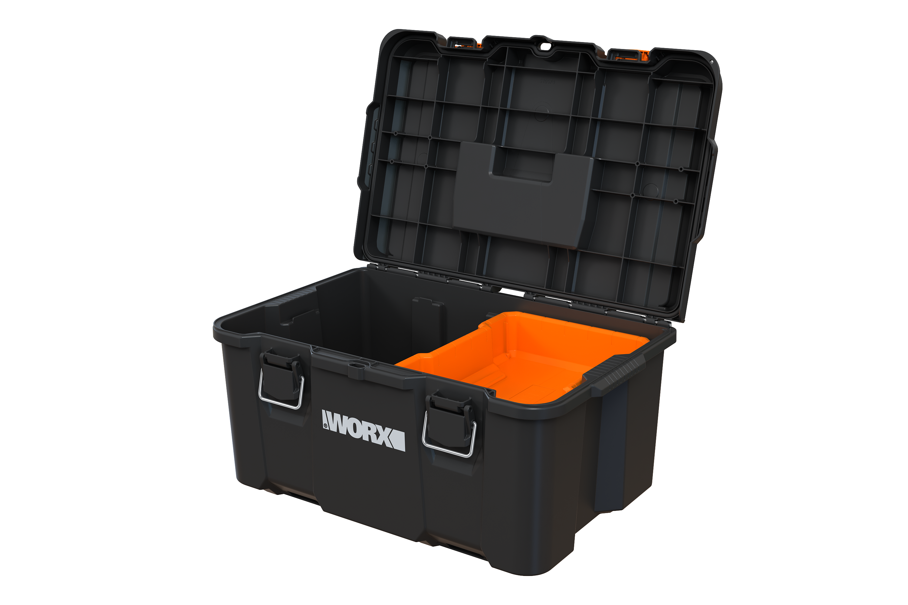 Caja de herramientas worx stack and roll c/bandeja